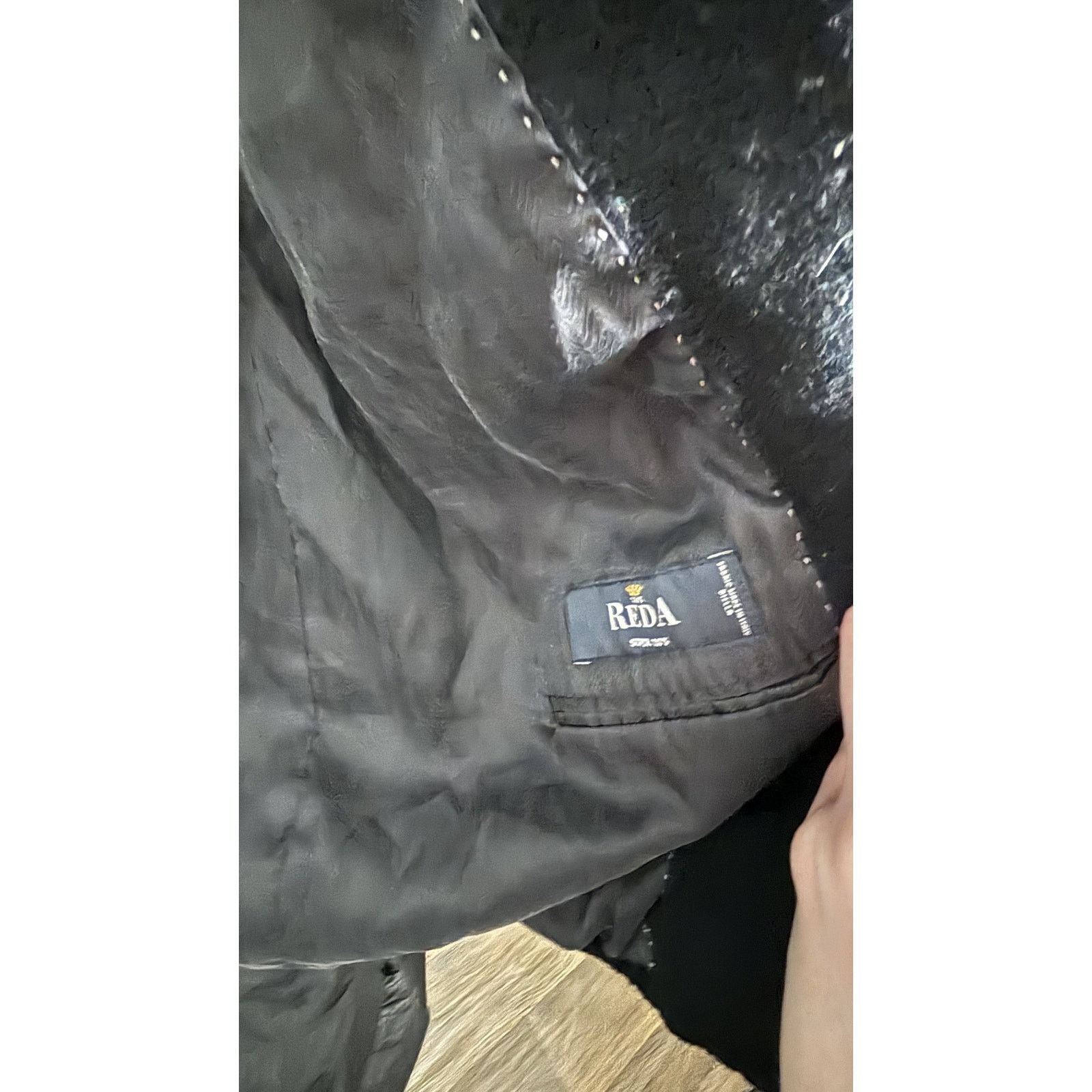 Joseph Abboud joseph abboud reda made in egypt black jacket Size 38R - 4 Thumbnail