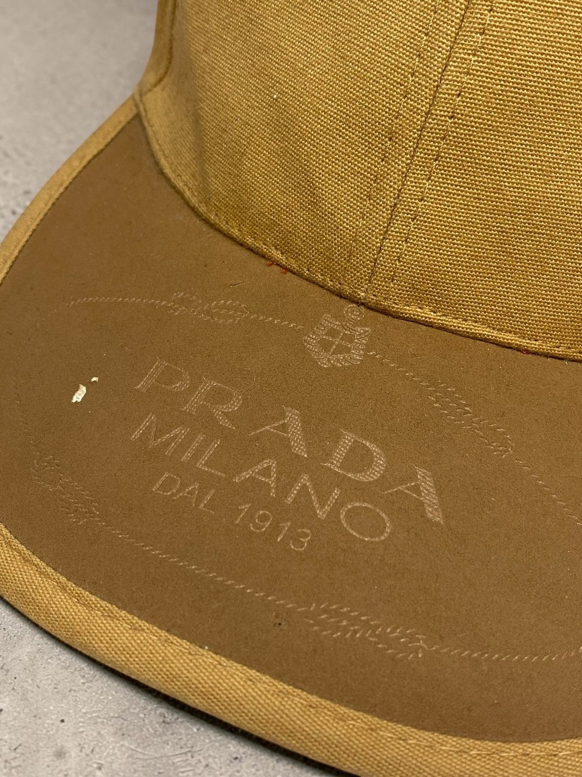 Prada Prada Milano Beige Hype Y2k Cap Size ONE SIZE - 8 Thumbnail
