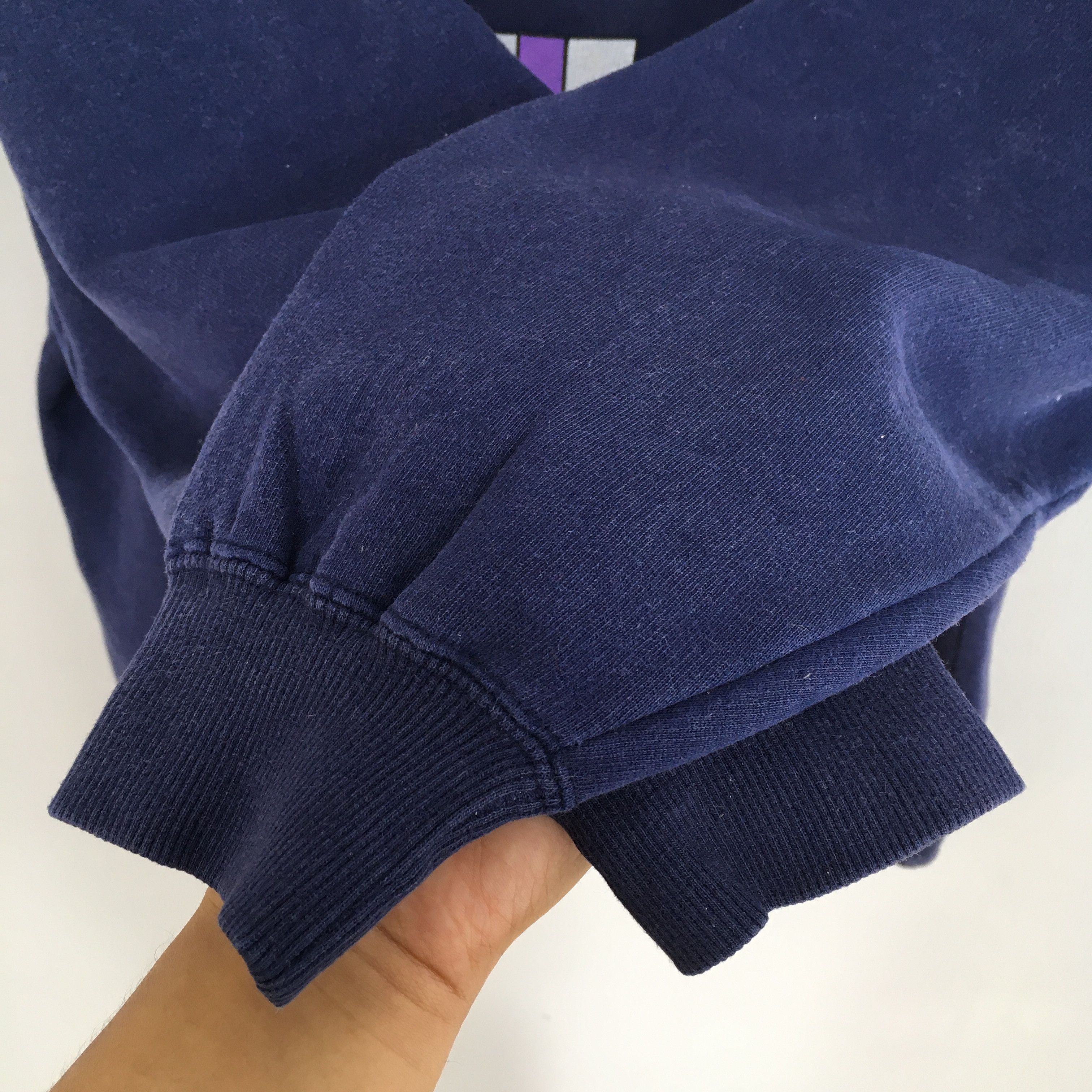 Vintage Vintage 90s Outfitter Hike Blue Sweatshirt XXLarge Size US XXL / EU 58 / 5 - 6 Thumbnail