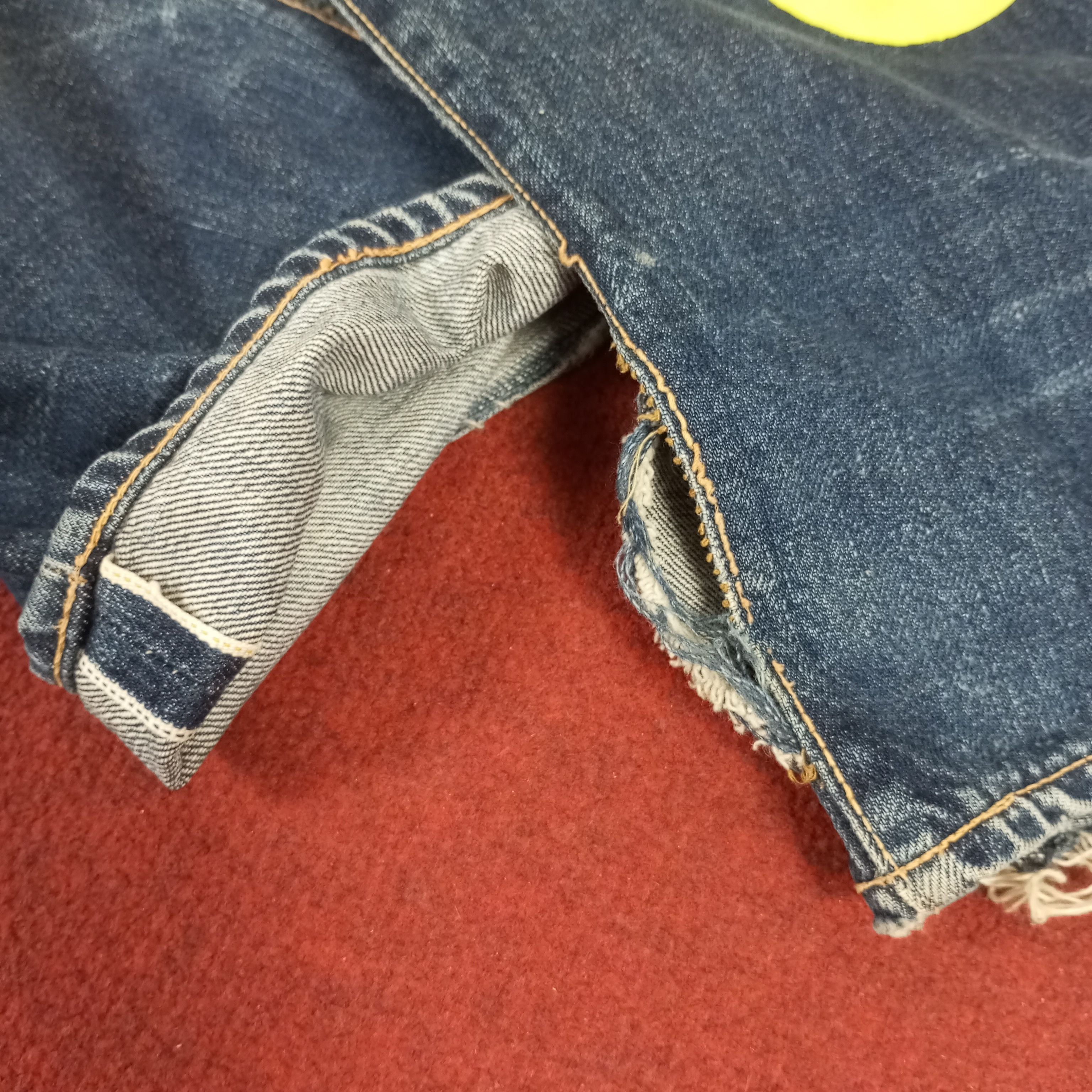 Evisu × Vintage Evis Japanese Brand Fashion Style Custom Daicock Jeans Size US 29 - 16 Thumbnail