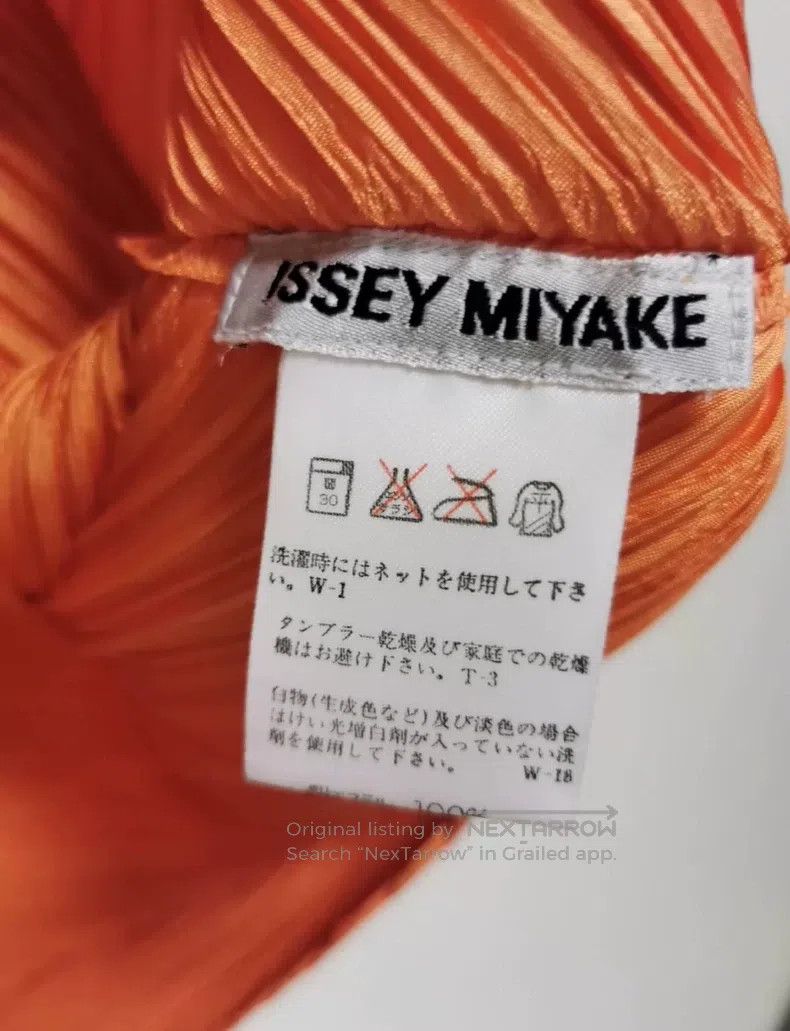 Issey Miyake Issey Miyake Orange Short Sleeve Size M / US 6-8 / IT 42-44 - 3 Thumbnail