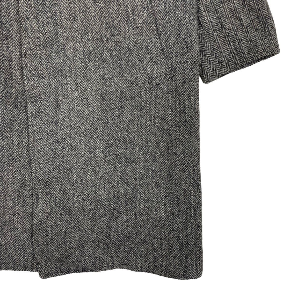 Harris Tweed × Japanese Brand 💥HARRIS TWEED HERRINGBONE LONG JACKET Size US M / EU 48-50 / 2 - 4 Thumbnail