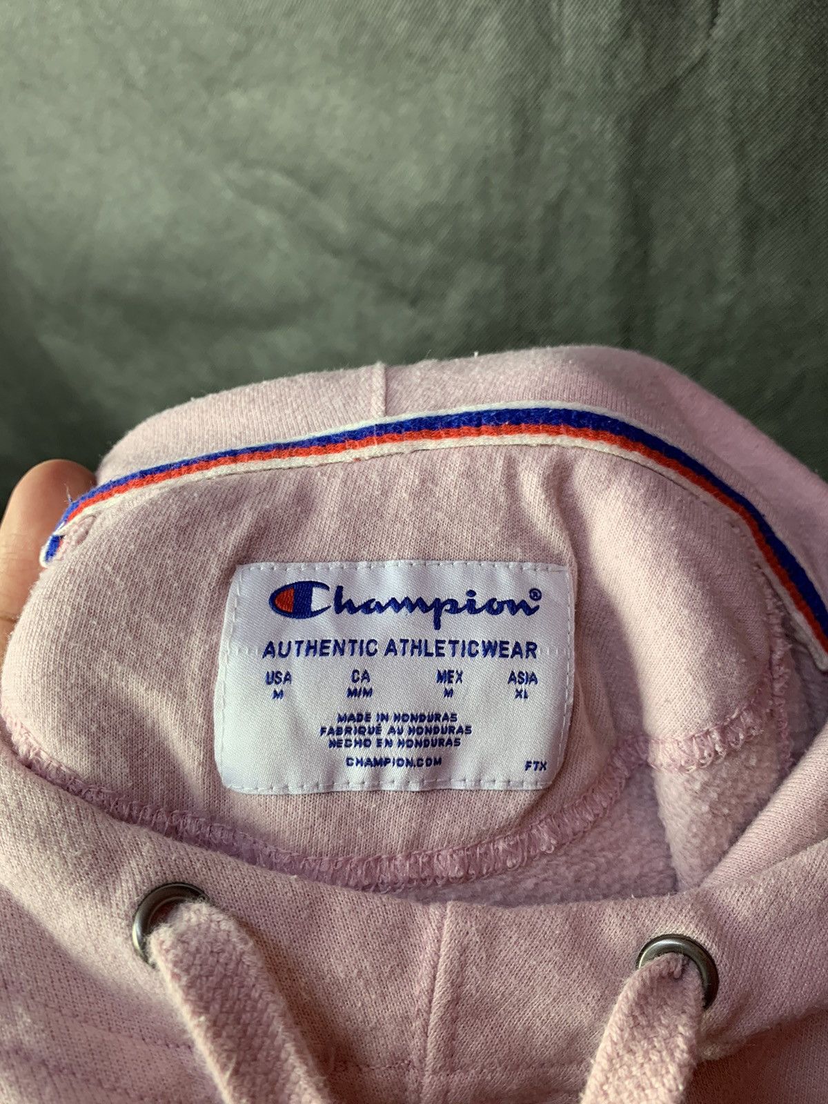 Champion 🔥Champion Spellout Hoodie Sweater Sweatshirt Pullover Size US M / EU 48-50 / 2 - 7 Thumbnail