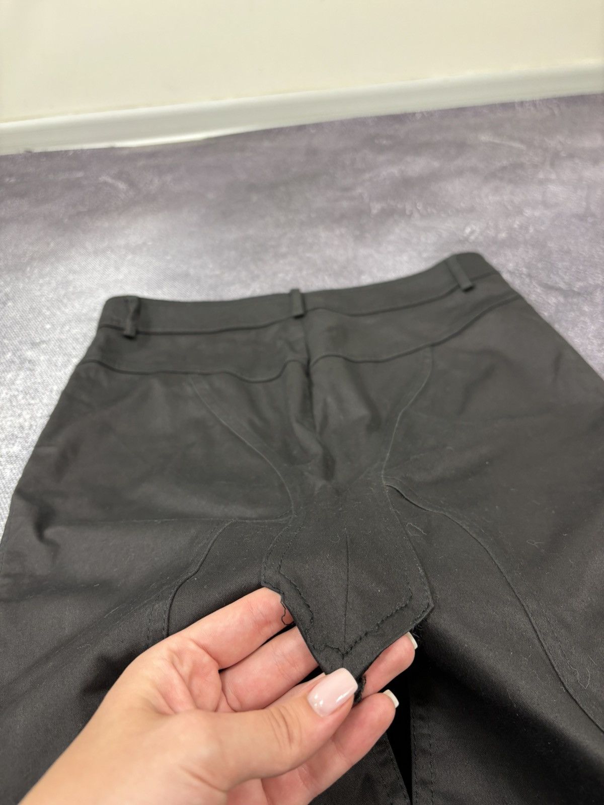 Armani Vintage Armani Jeans Women’s Black Shorts Cropped Pants Size 28" / US 6 / IT 42 - 17 Thumbnail