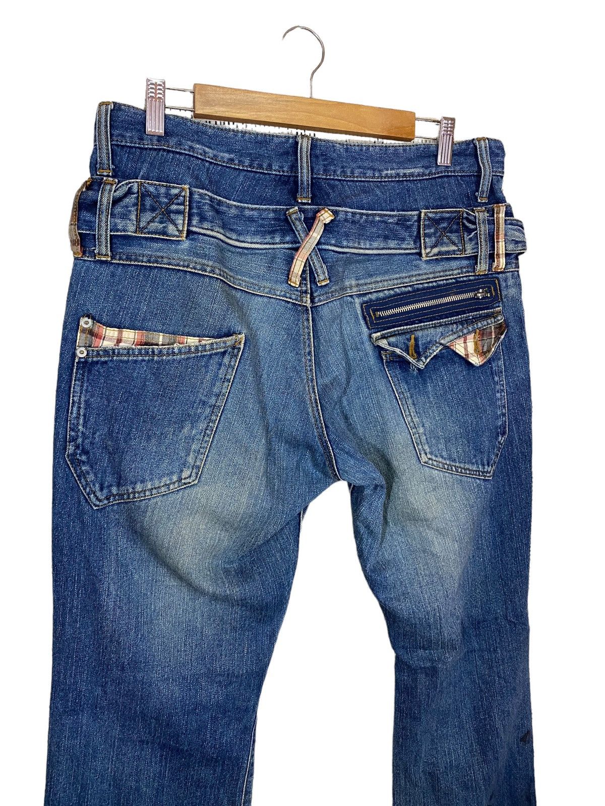 Japanese Brand × Seditionaries 🔥japanase brand🔥Wild khakis double waist denim nice design Size US 34 / EU 50 - 3 Thumbnail