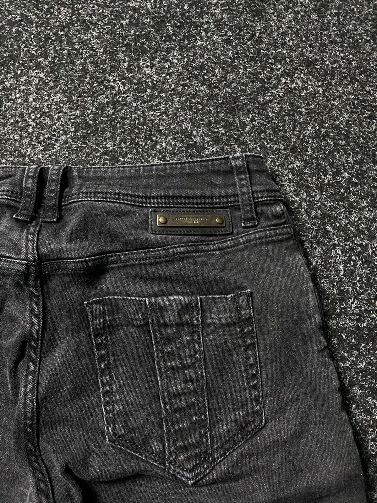Burberry × Vintage BURBERRY LONDON Y2K CHECK NAVY JEANS PANTS Size 30" / US 8 / IT 44 - 10 Thumbnail