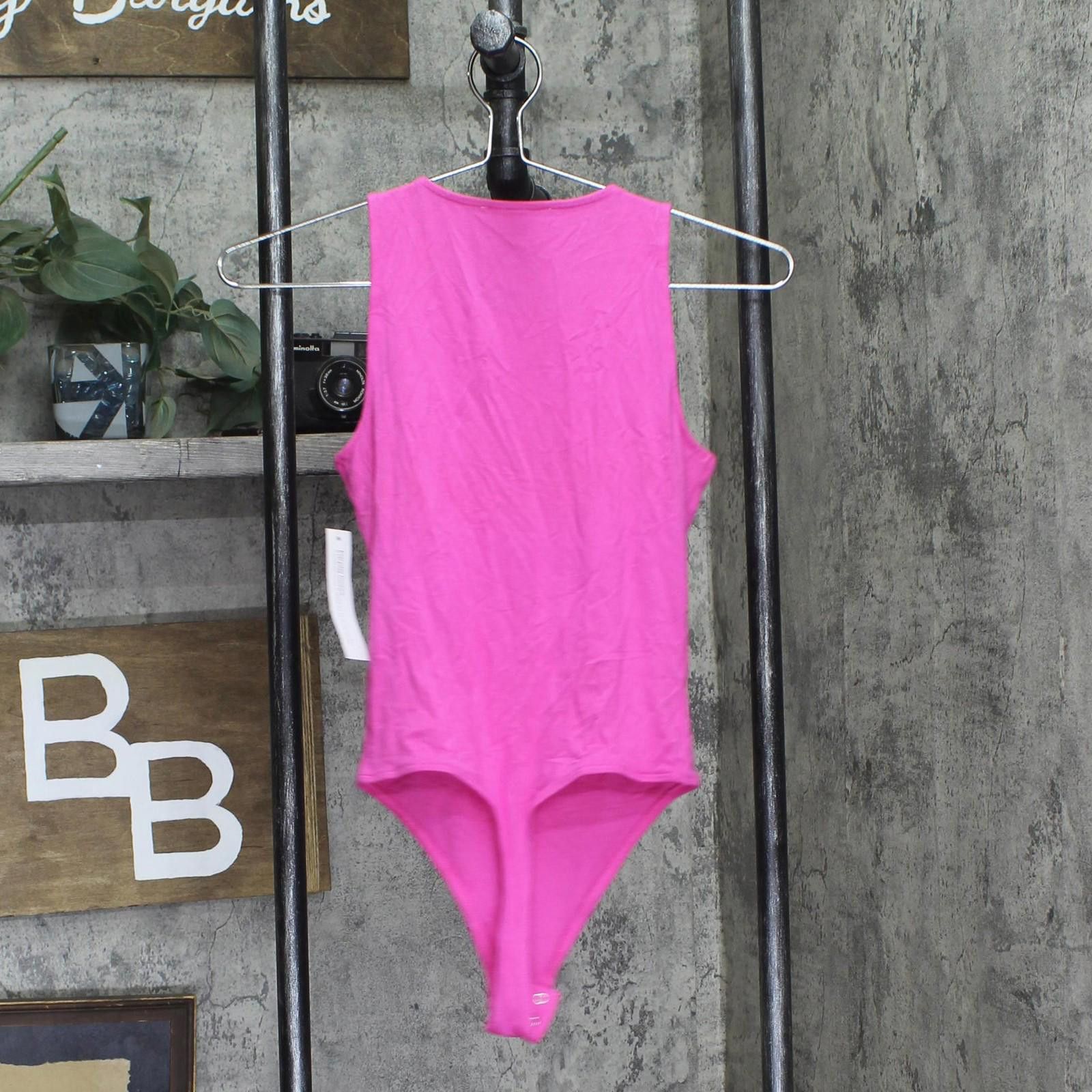 Bar III Bar Iii Womens Bodycon Knit Bodysuit Pink Xs Size 26" / US 2 / IT 38 - 2 Thumbnail