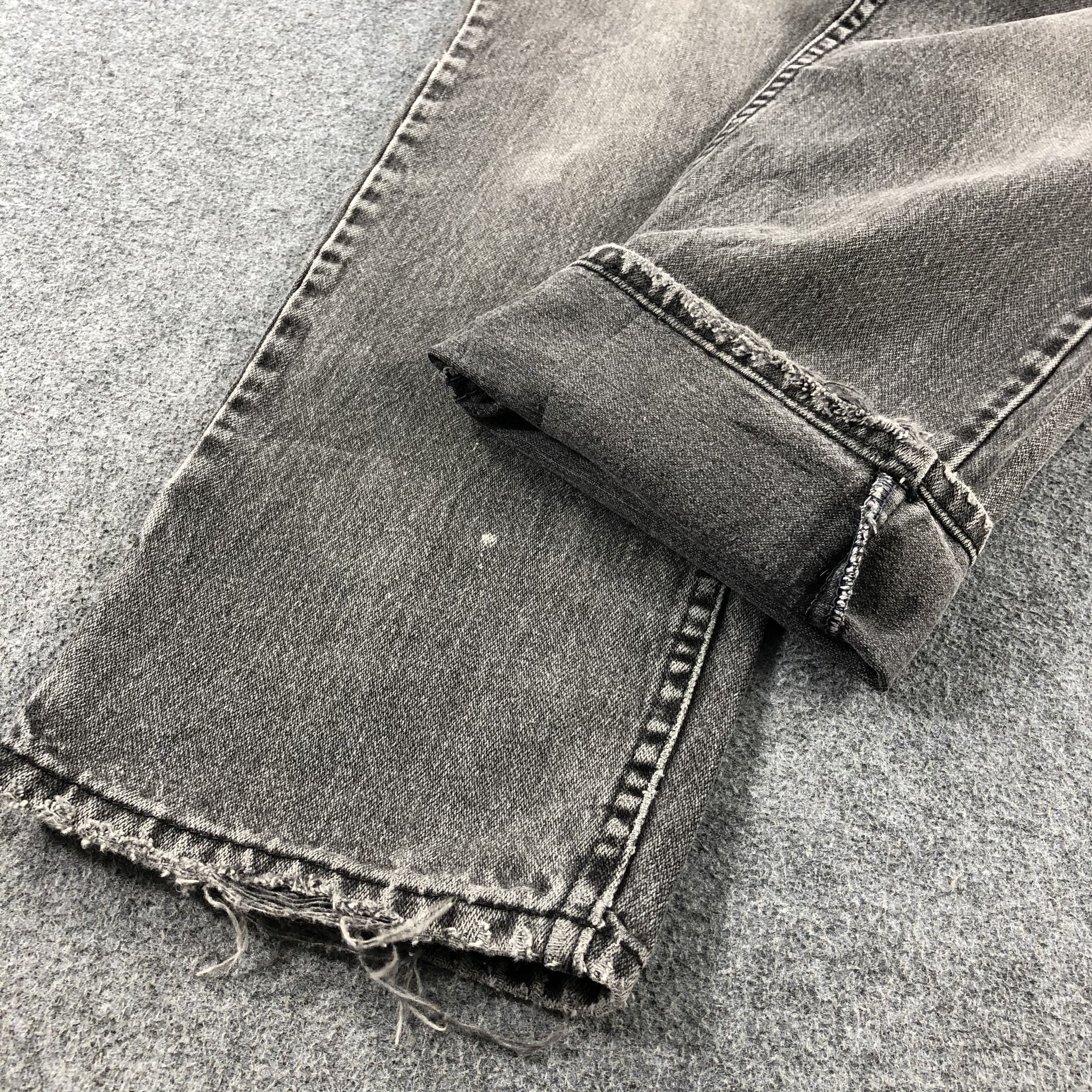 Lee Vintage Faded Black Lee Jeans-J2451 Size US 31 - 7 Thumbnail