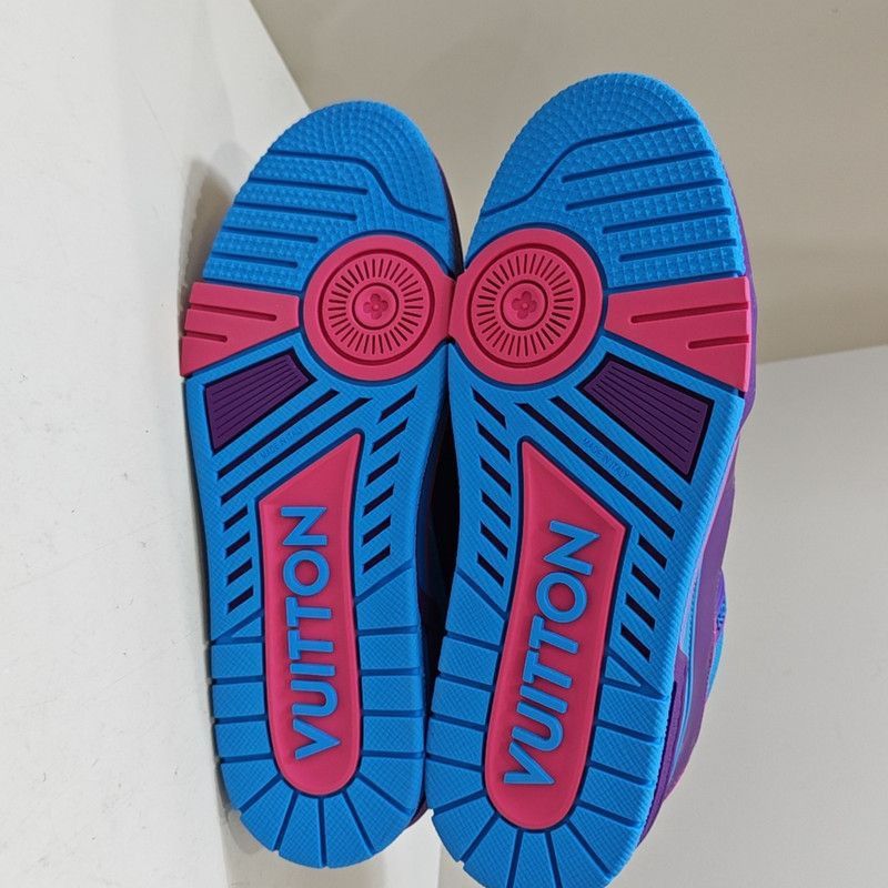 Louis Vuitton Louis Vuitton Trainer Low Top Sneakers for Men -2508 Size US 8.5 / EU 41-42 - 4 Thumbnail