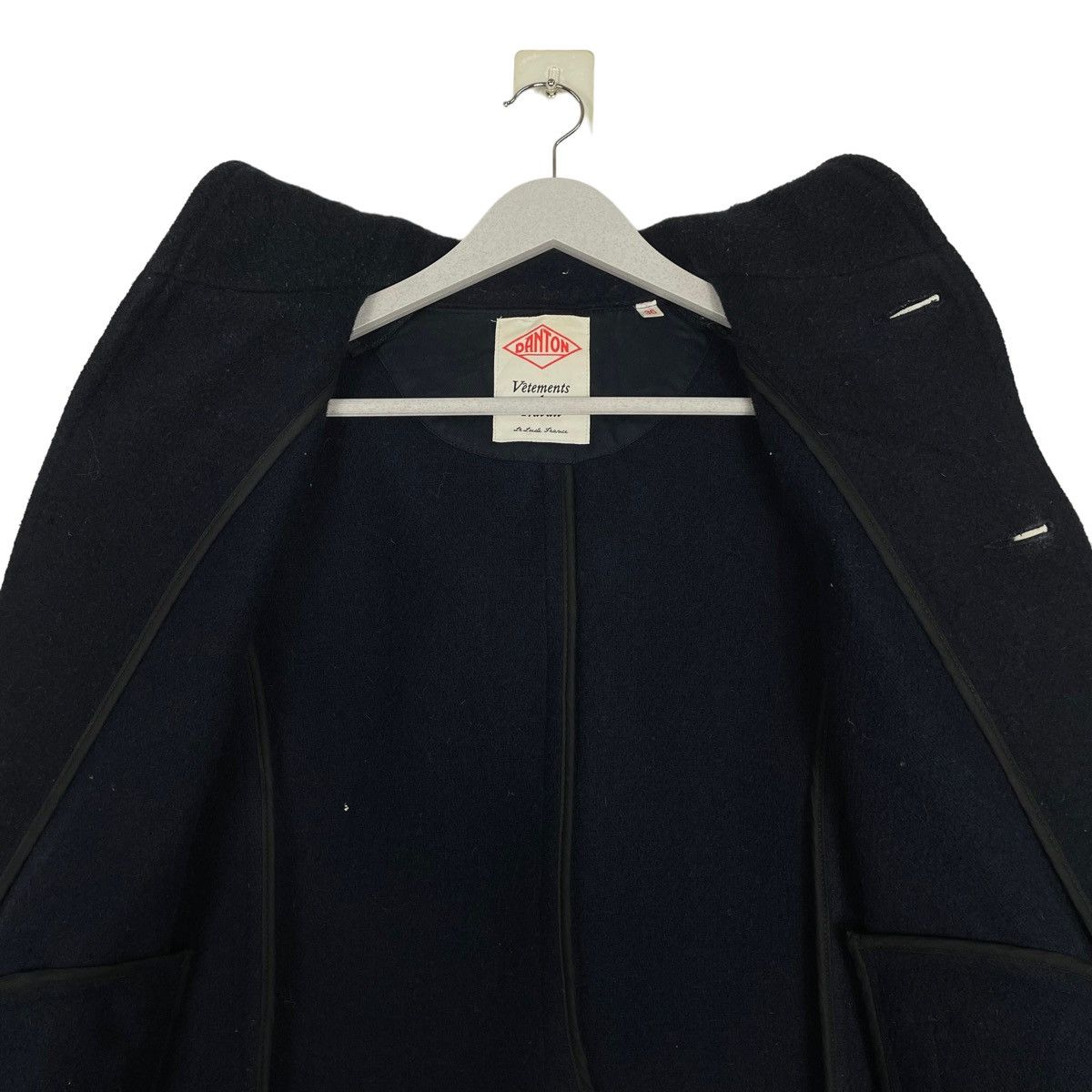 Danton × Japanese Brand 💥DANTON WOOL HOODIE LONG JACKET Size US M / EU 48-50 / 2 - 11 Thumbnail
