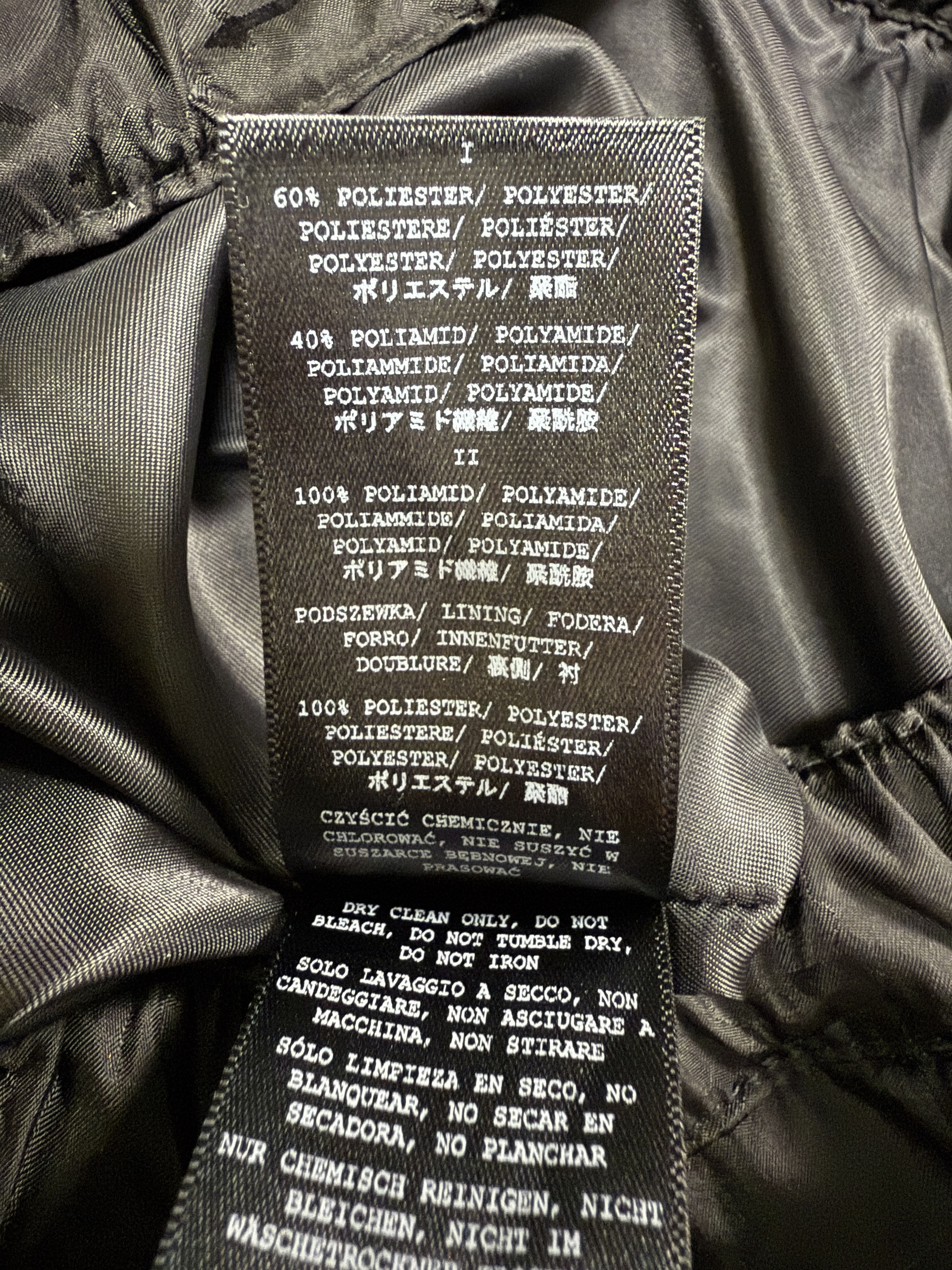 Misbhv $1050 MISBHV Black Monogram Parachute Pants Size US 30 / EU 46 - 13 Thumbnail