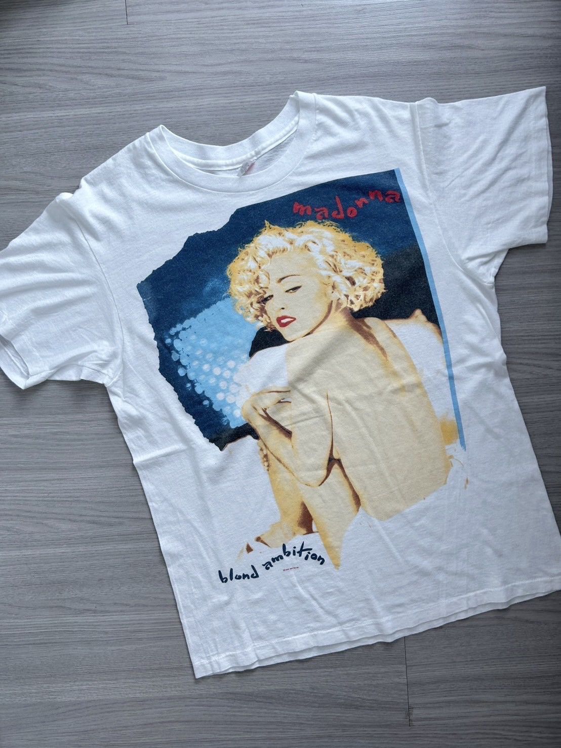 Vintage Madonna Vintage T Shirt 90’ Size US XL / EU 56 / 4 - 3 Thumbnail