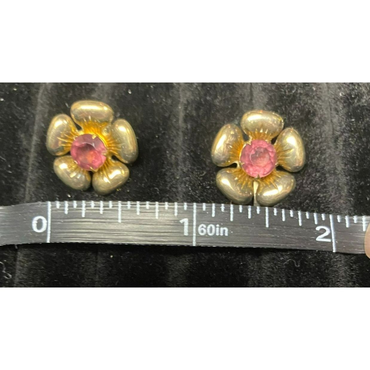 Other Vintage signed CM Curtman Co. 12K Gold filled Floral Brooch Size ONE SIZE - 4 Thumbnail