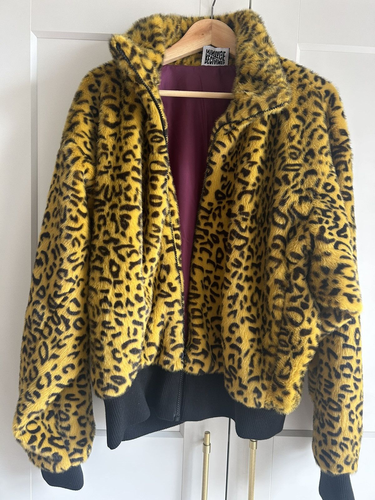 Other Leopard faux fur bomber jacket Size US L / EU 52-54 / 3 - 1 Thumbnail