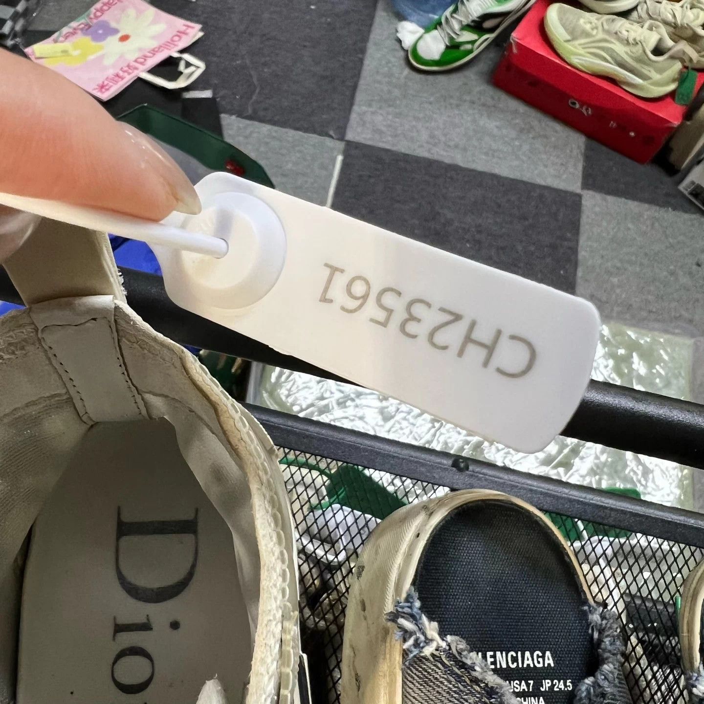Dior Dior B23 Black & White 37 New Boxed Size US 6 / IT 36 - 8 Thumbnail