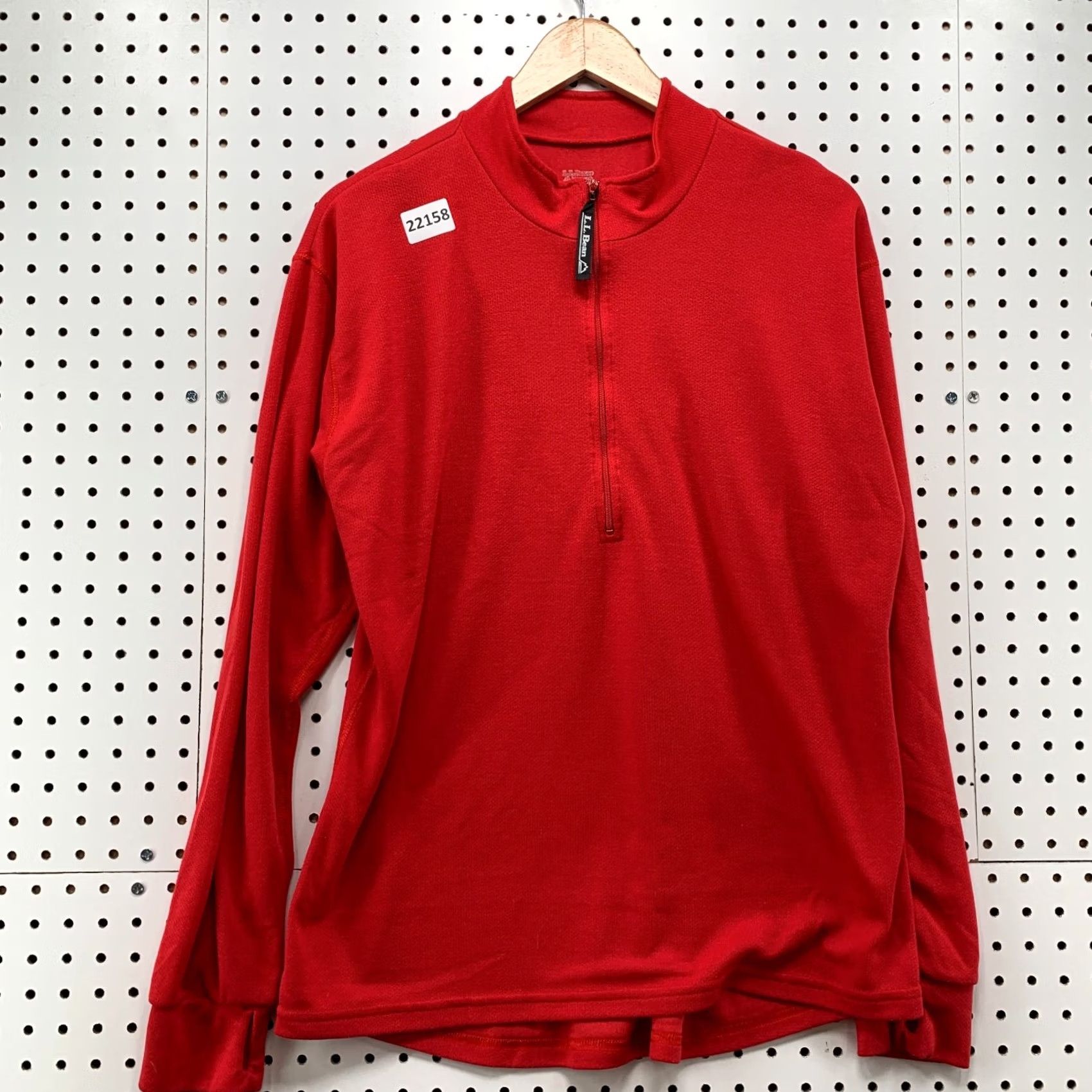 Vintage LL Bean Pullover Red Lightweight Mens Large Long Sleeve Size US L / EU 52-54 / 3 - 5 Thumbnail