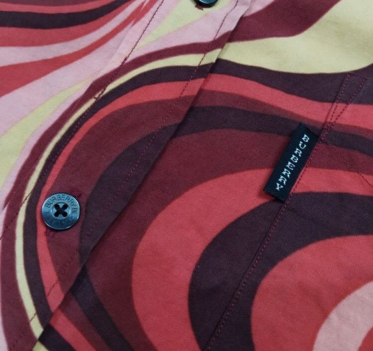 Burberry 🔥Last Drop🔥 Burberrys Black Label Patern Shirt Size US L / EU 52-54 / 3 - 3 Thumbnail