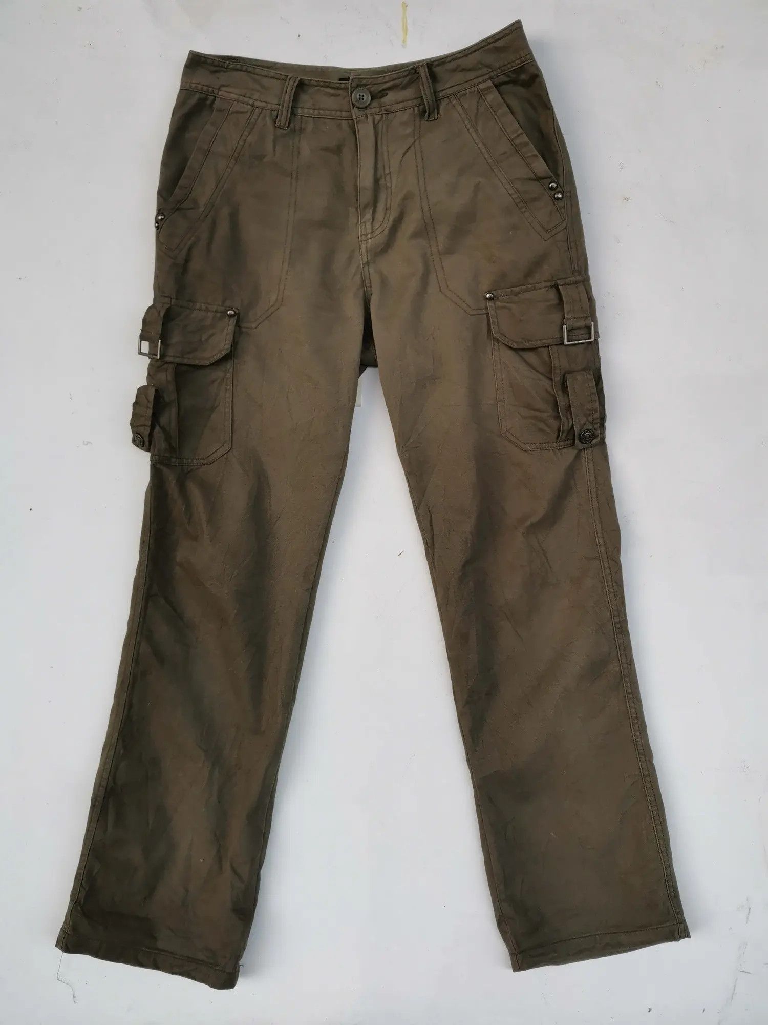 Japanese Brand Rare!!! Ugiz Jeans Tactical Cargo Multipocket Pants Size US 30 / EU 46 - 1 Thumbnail