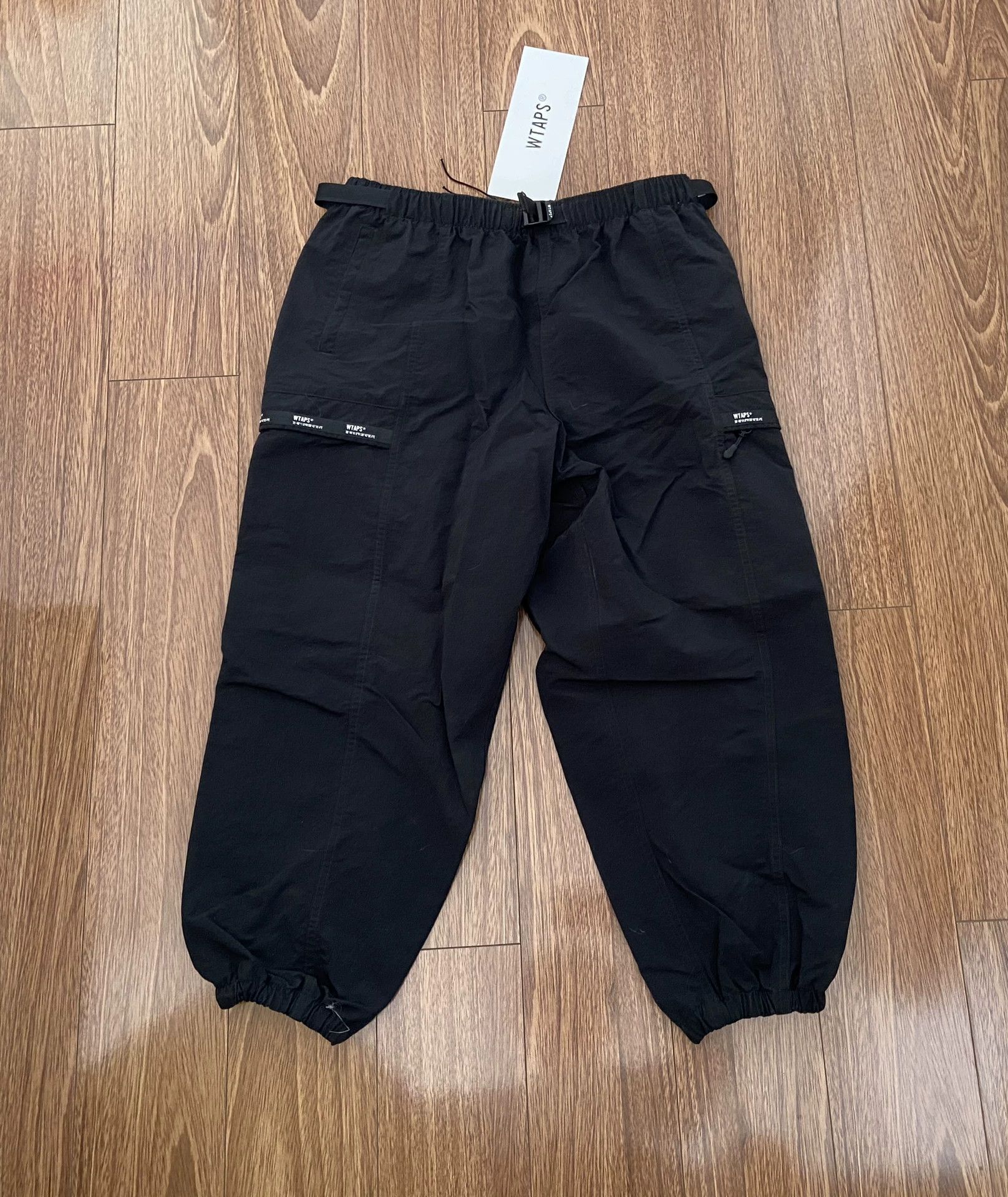 Wtaps wtaps nylon track trousers in black Size US 30 / EU 46 - 1 Thumbnail