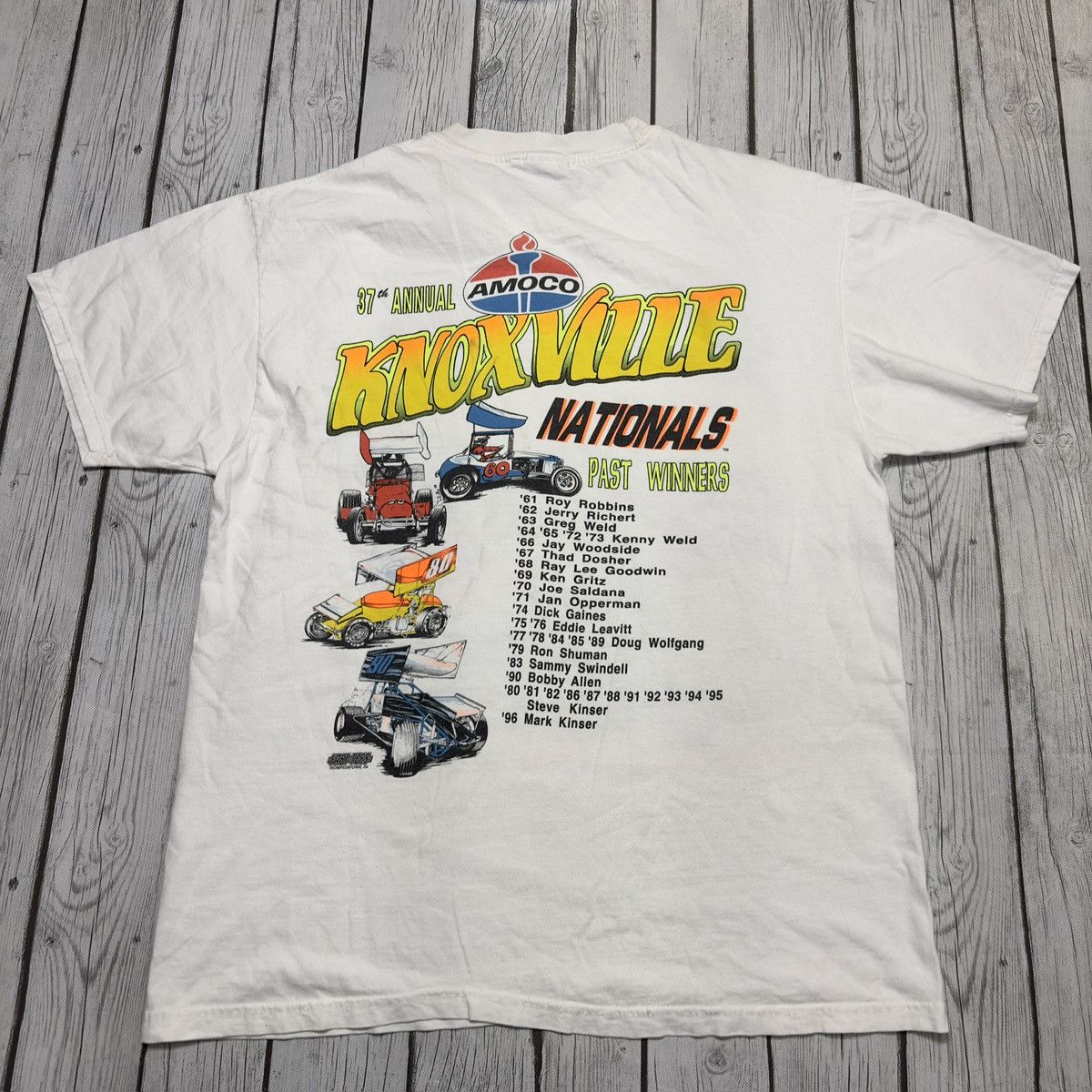 Hanes × Vintage Vintage Racing tee Size US L / EU 52-54 / 3 - 2 Thumbnail