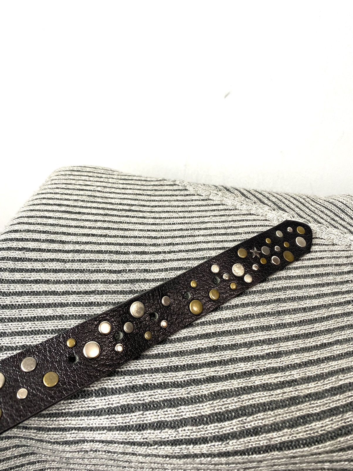 Japanese Brand Vintage Crazy Metal Belt Drip Japanese Hype bb Simon Size ONE SIZE - 6 Thumbnail