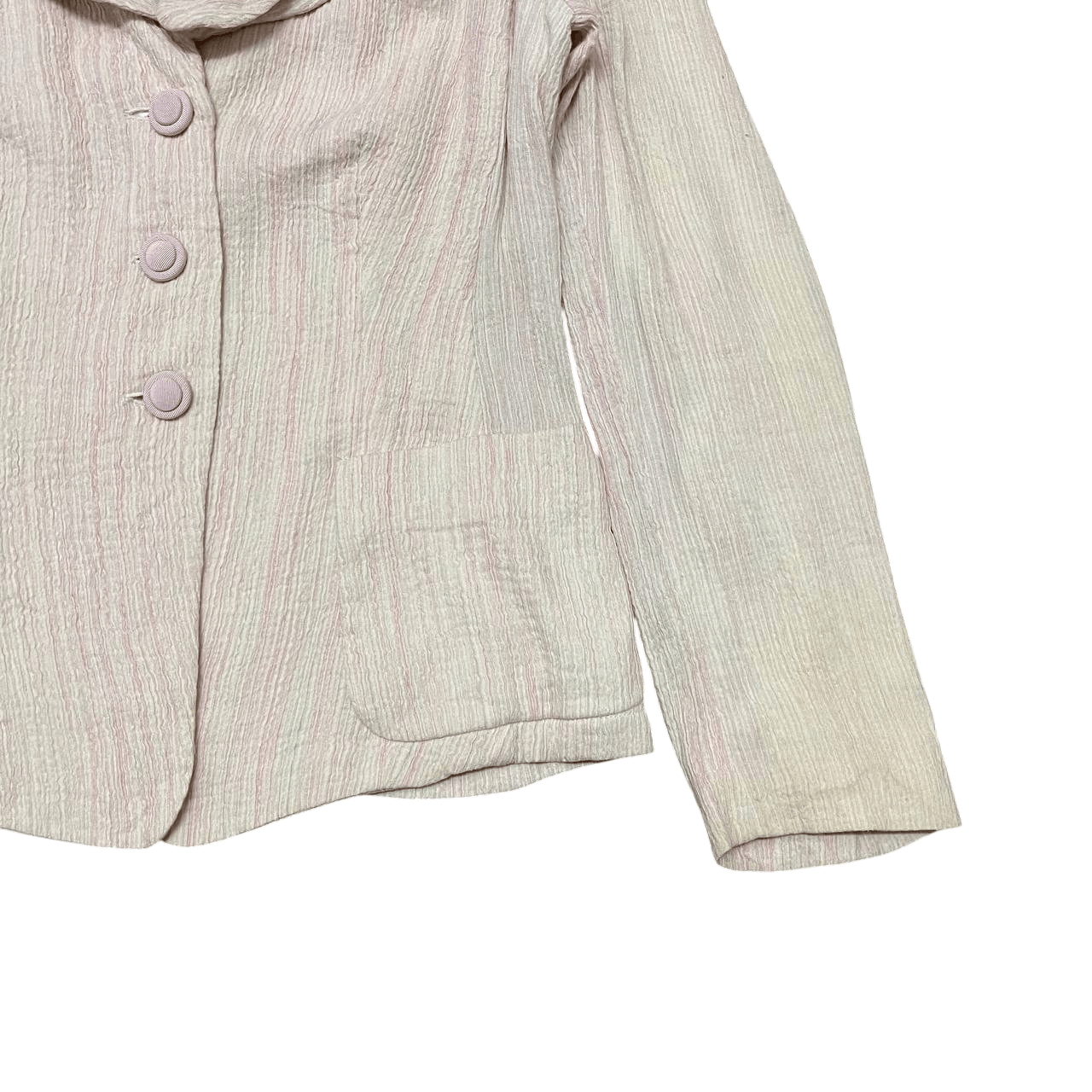 Armani Vintage Armani Collezioni Pleated Jacket Size S / US 4 / IT 40 - 4 Thumbnail