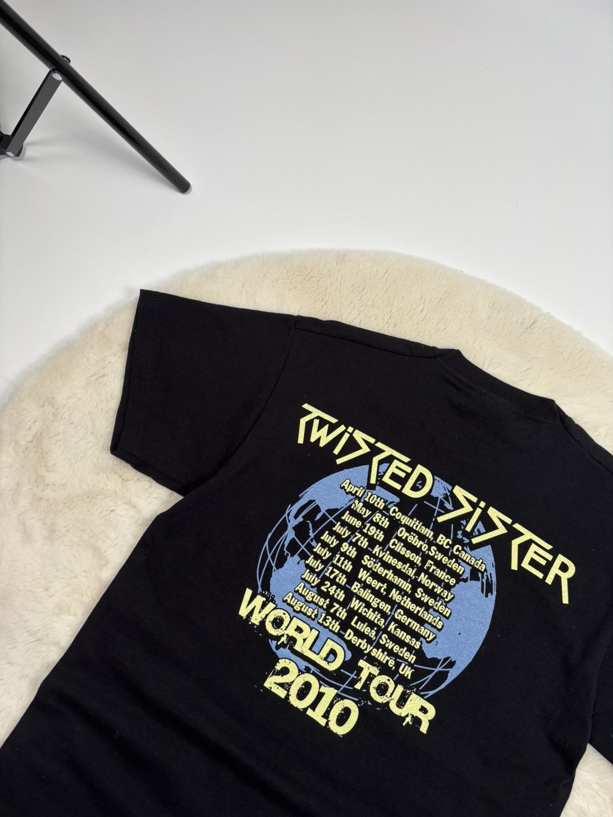 Band Tees × Vintage Twisted Sister Vintage 2010 World Tour Tee T-shirt Rare Y2K Size US M / EU 48-50 / 2 - 13 Thumbnail