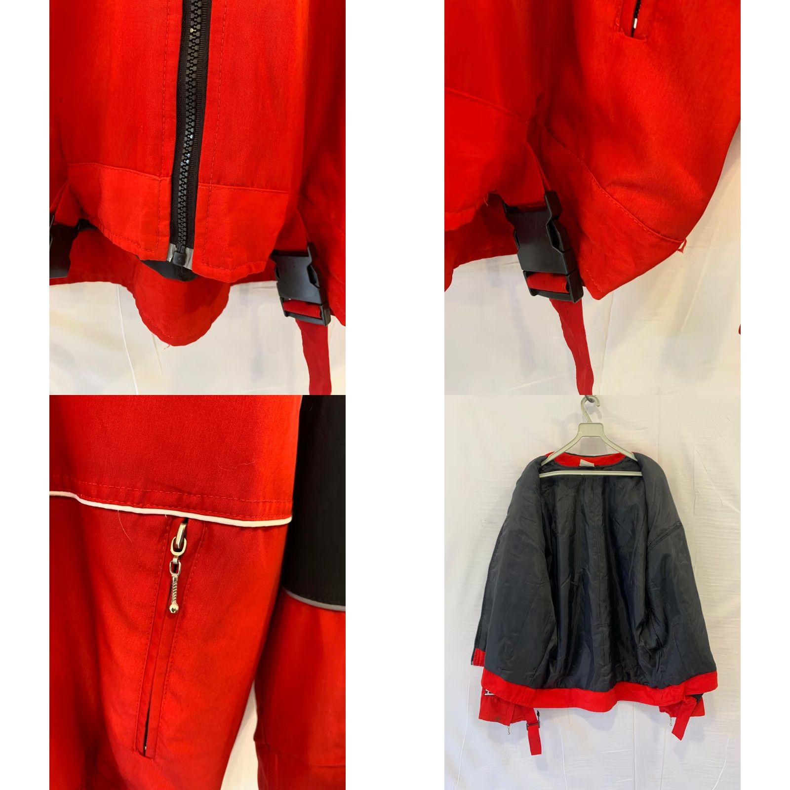 Yamaha VINTAGE Yamaha Racing Jacket Mens L Red Black Motorcycle Team Jacket Motorsport #157 Size US L / EU 52-54 / 3 - 9 Thumbnail