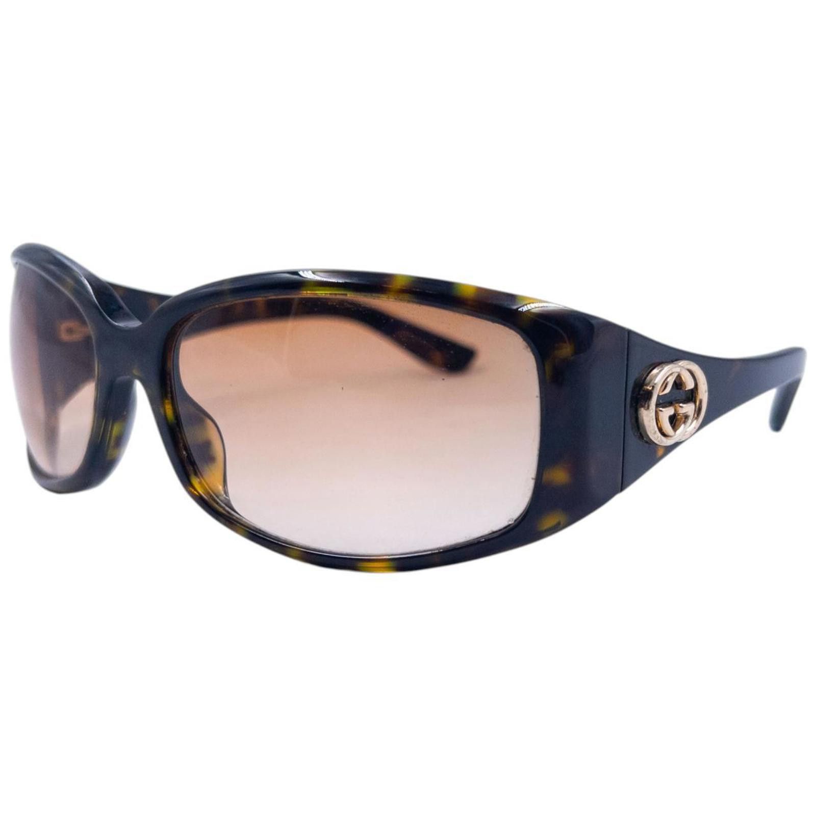 Gucci Vintage Gucci Tortoise Shell Sunglasses Size ONE SIZE - 1 Thumbnail