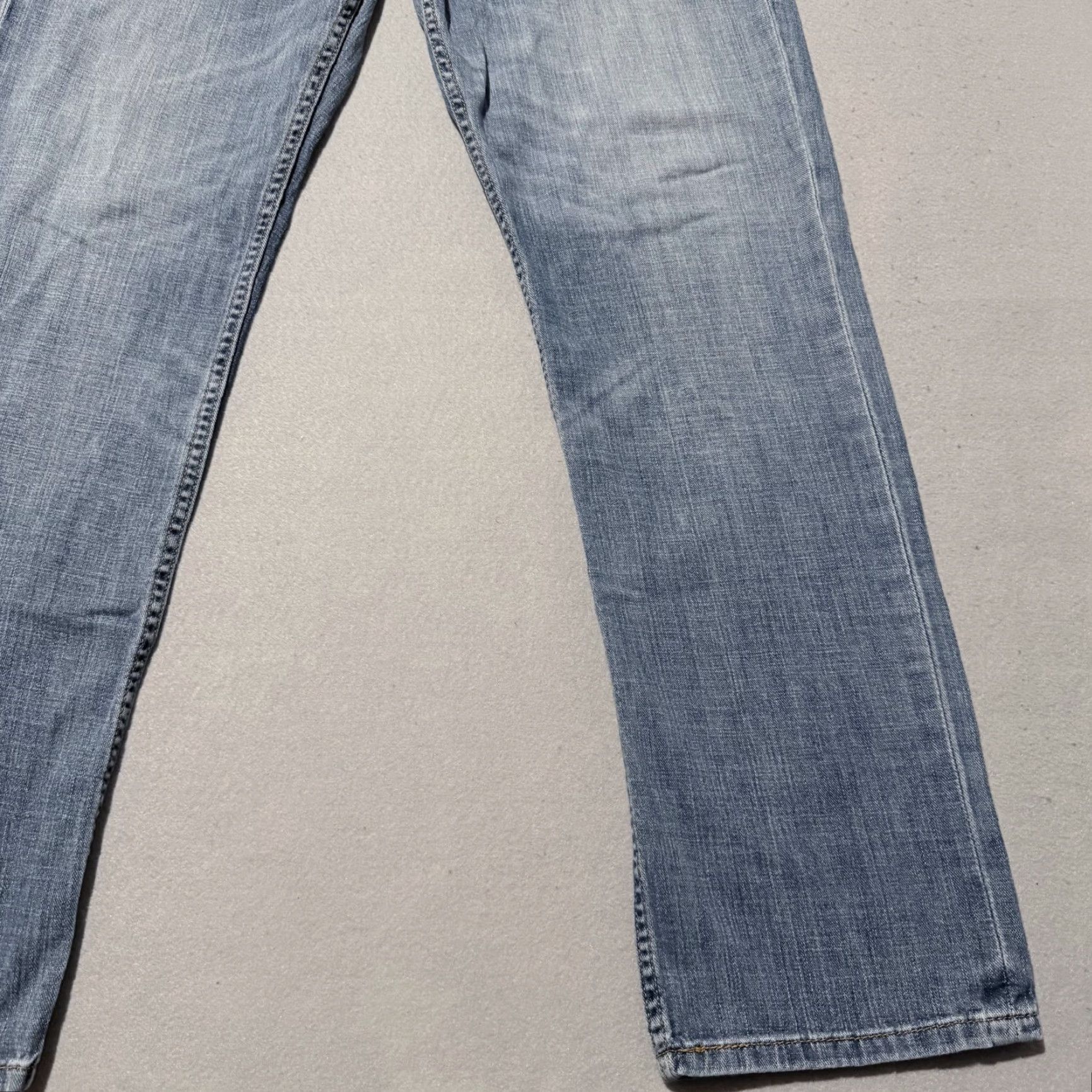 Levi's Levi's 514 Jeans Men Blue Denim Mid Rise Classic Pockets - 34X32 Size US 34 / EU 50 - 6 Thumbnail