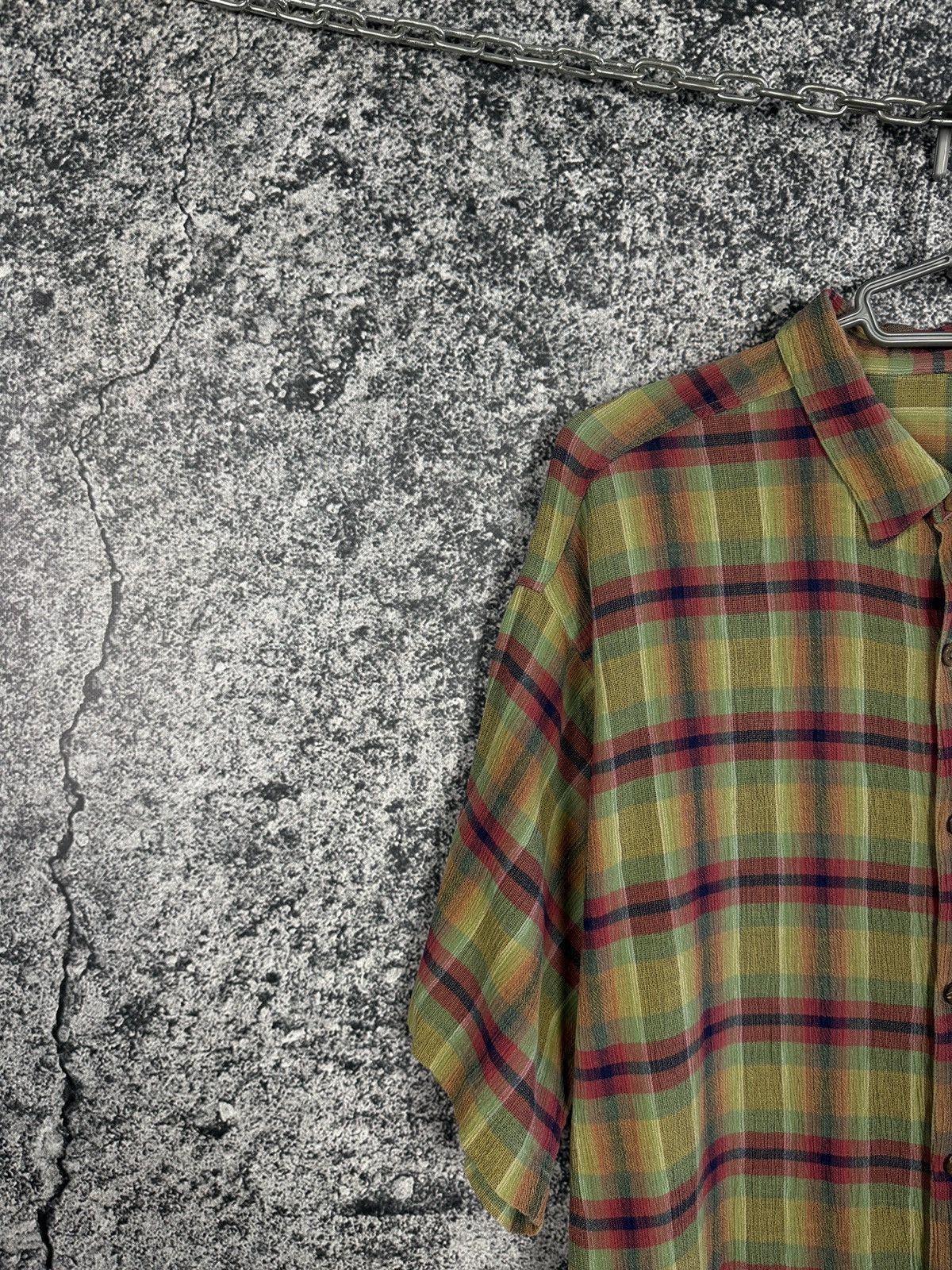 Patagonia Men’s Vintage Patagonia Linen Plaid Shirt Button Up Size XL Size US XL / EU 56 / 4 - 3 Thumbnail