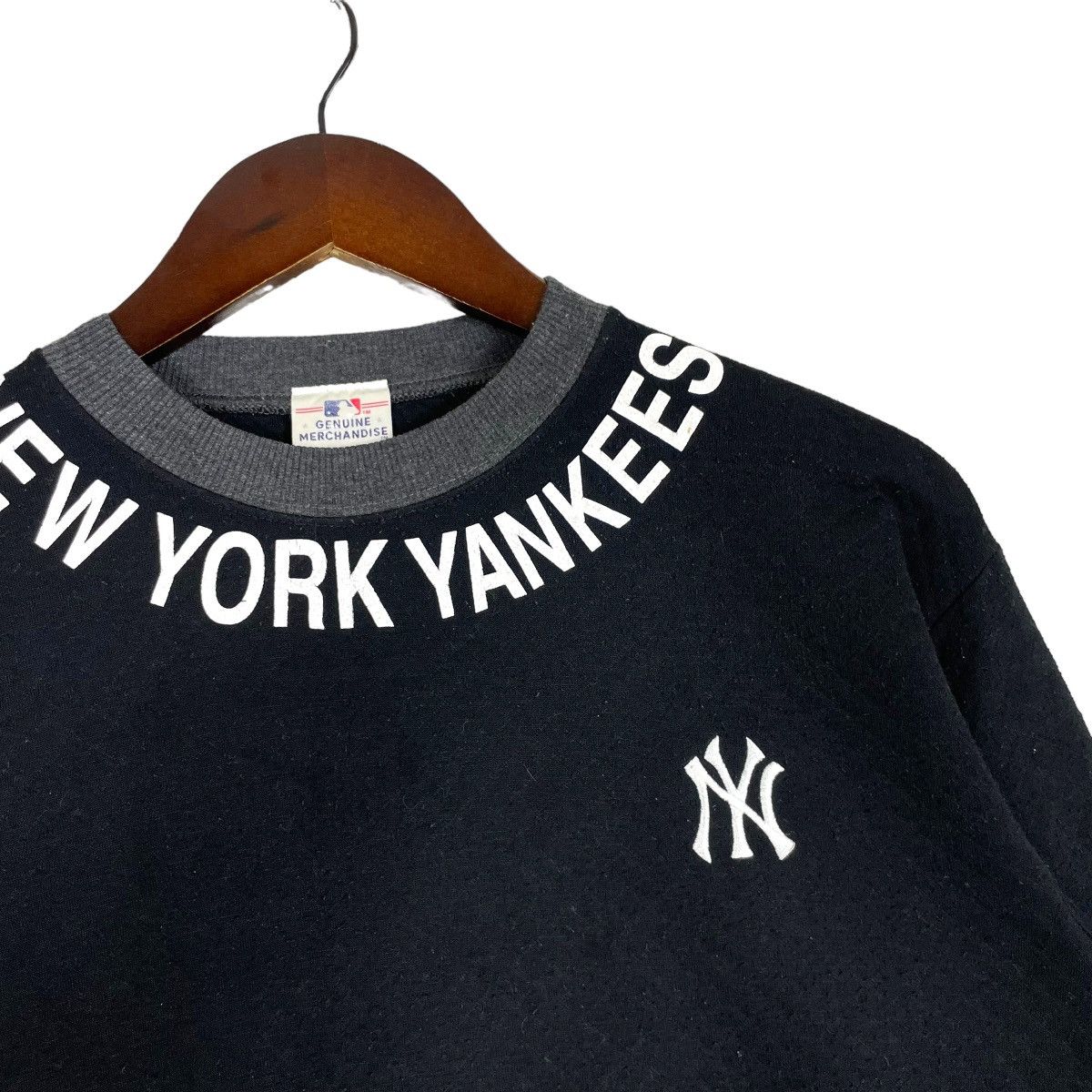 New York Yankees Vintage New York Yankee Spell Out Sweatshirt Small Logo Size US S / EU 44-46 / 1 - 5 Thumbnail