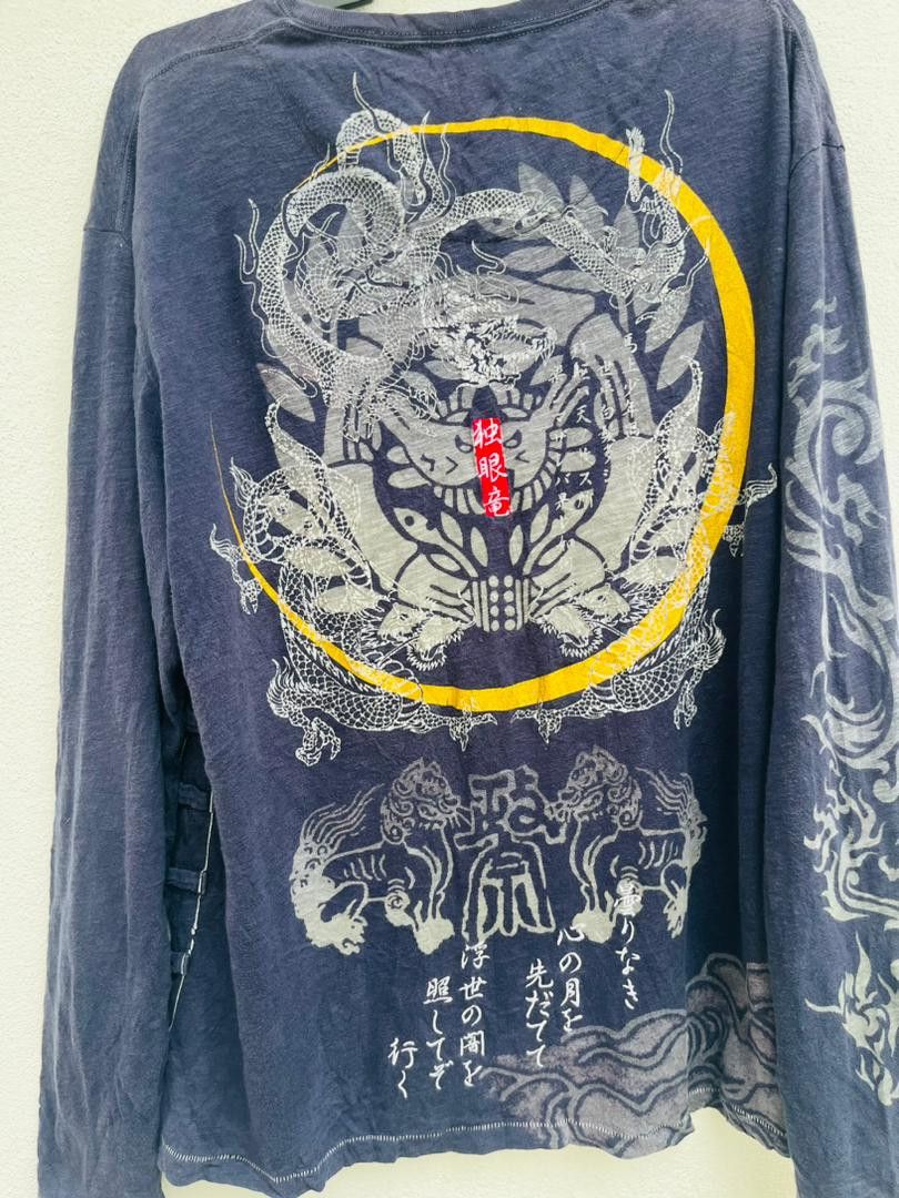 Japanese Brand × Vintage Vintage Japanese Dragon Designer Fashion Style Shirt Size US XL / EU 56 / 4 - 6 Thumbnail