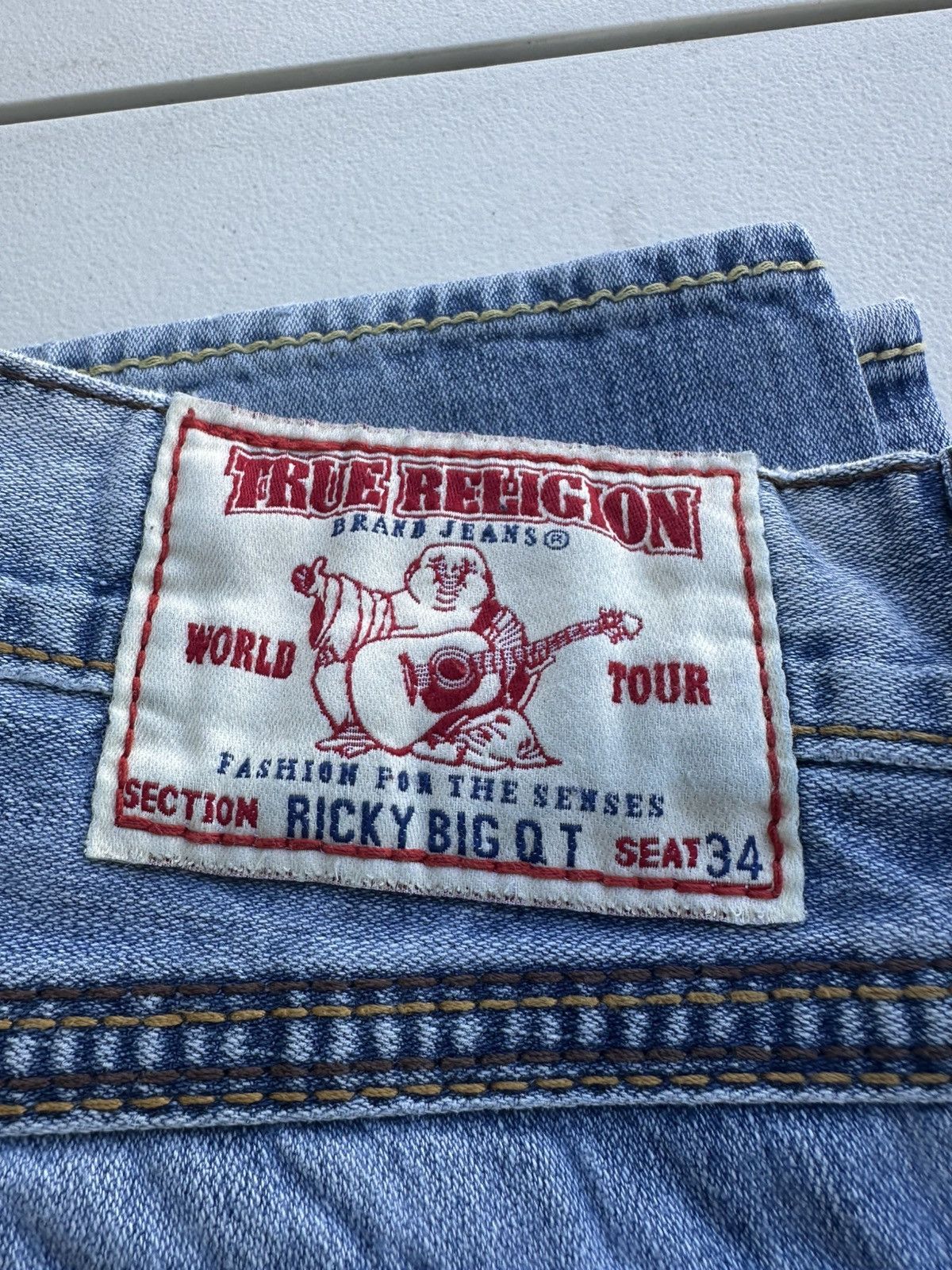 True Religion True Religion Ricky Big Q T jeans Size US 33 - 3 Thumbnail