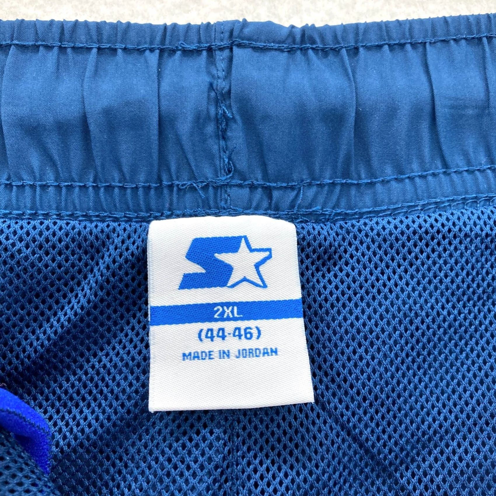 Champion VINTAGE Champion Warm Up Track Pants Mens 2XL Blue Lined Windbreaker Athletic Size US 39 - 5 Thumbnail