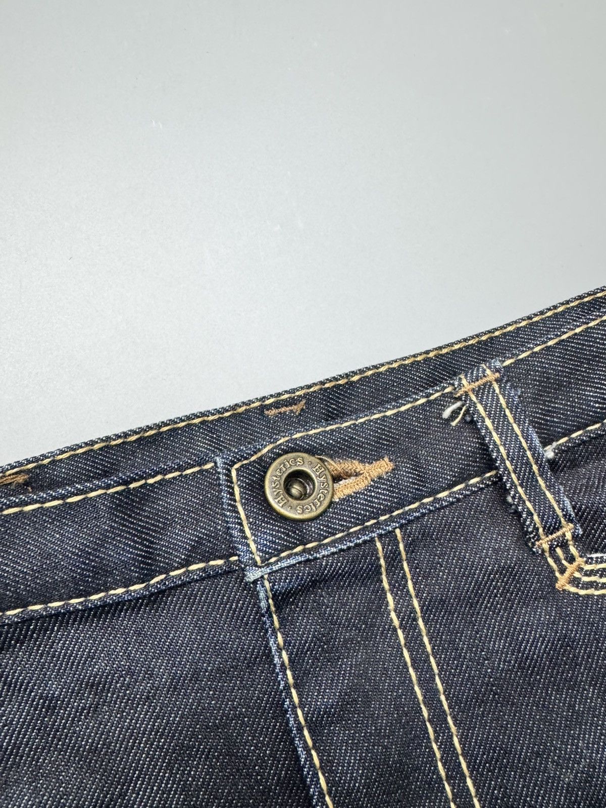 Hysteric Glamour 1 Pair Vintage Hysteric Glamour Indigo Denim/Leather Size S / US 4 / IT 40 - 11 Thumbnail