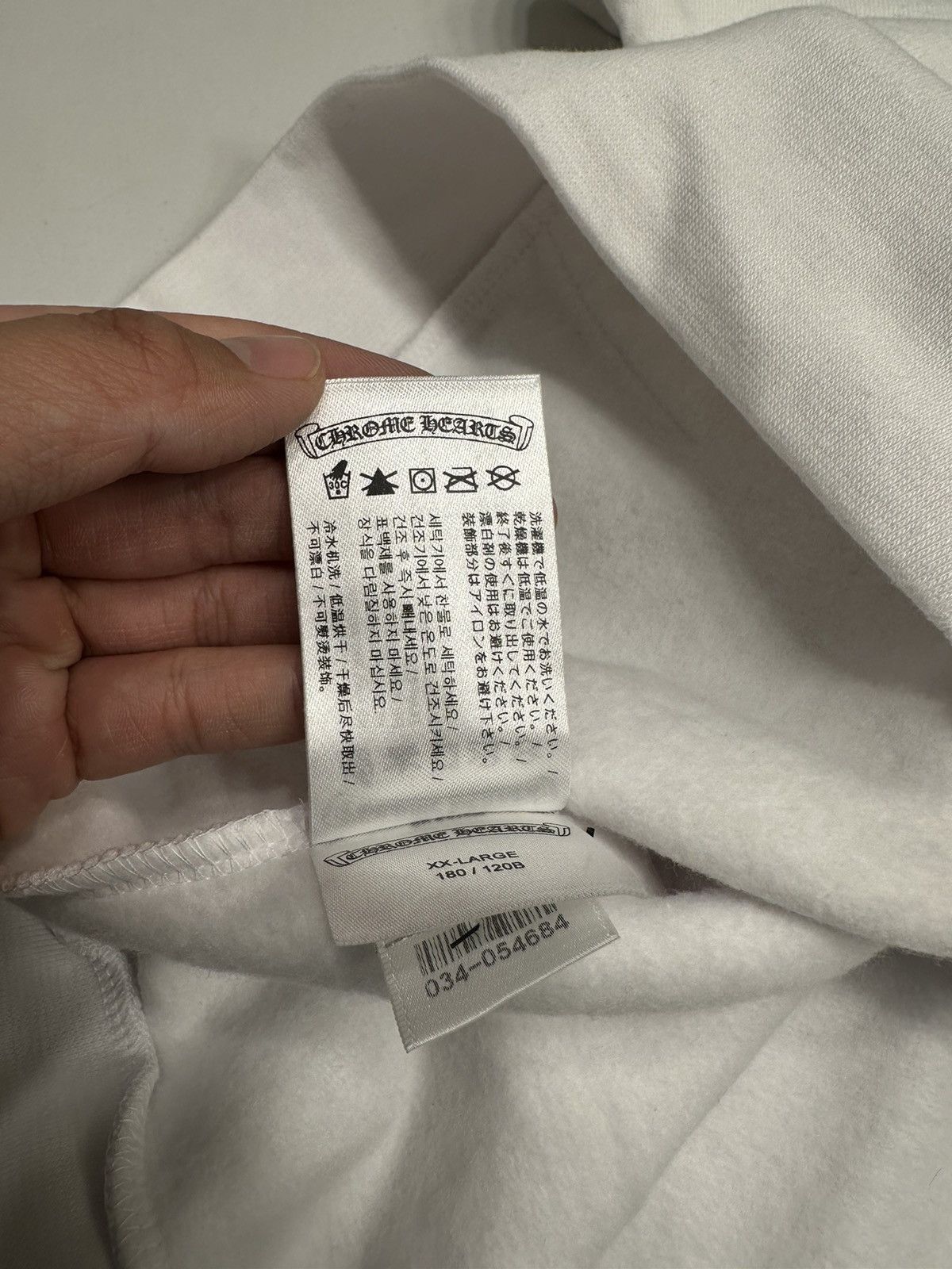 Chrome Hearts 🔥Chrome Hearts Thermal Zip-up Hoodie🔥 Size US XXL / EU 58 / 5 - 13 Thumbnail