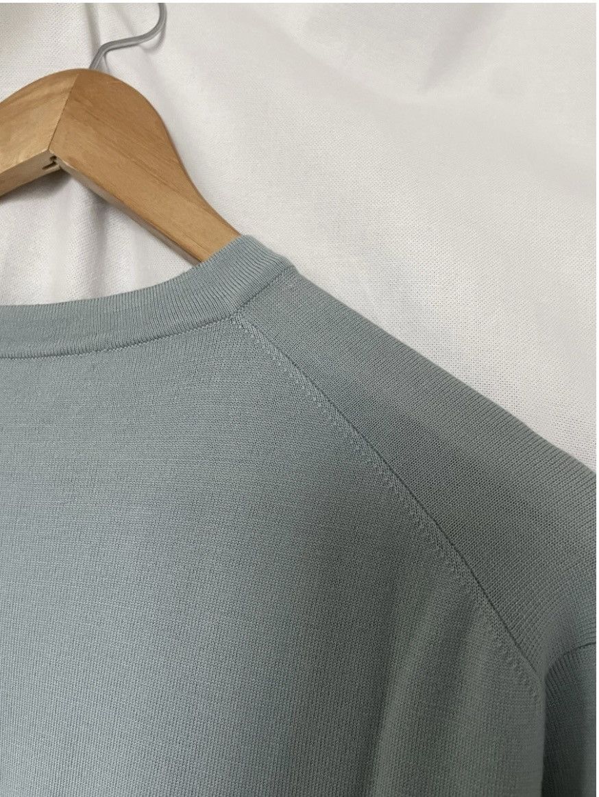 Hermes Hermes Men’s Light Blue Wool Light Pull Sweater L Size Size US M / EU 48-50 / 2 - 7 Thumbnail