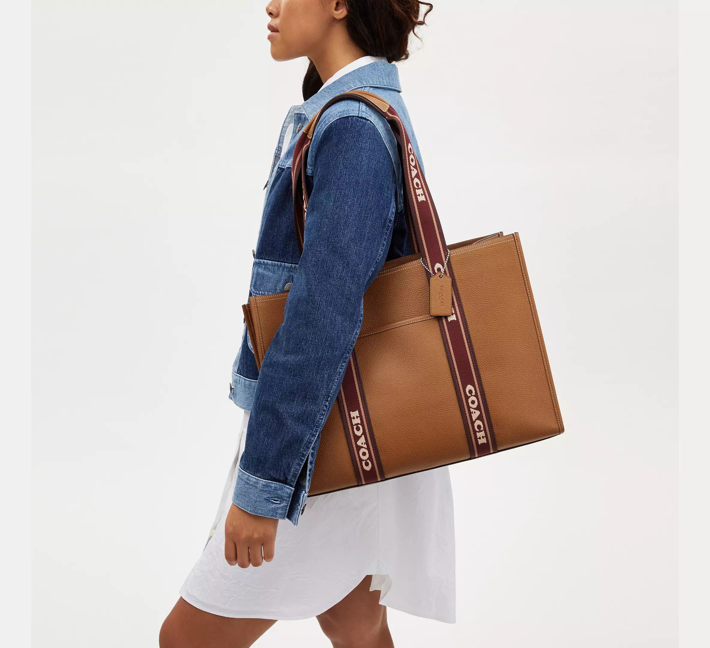 Coach Large Smith Tote Bag CM716 Size ONE SIZE - 2 Thumbnail