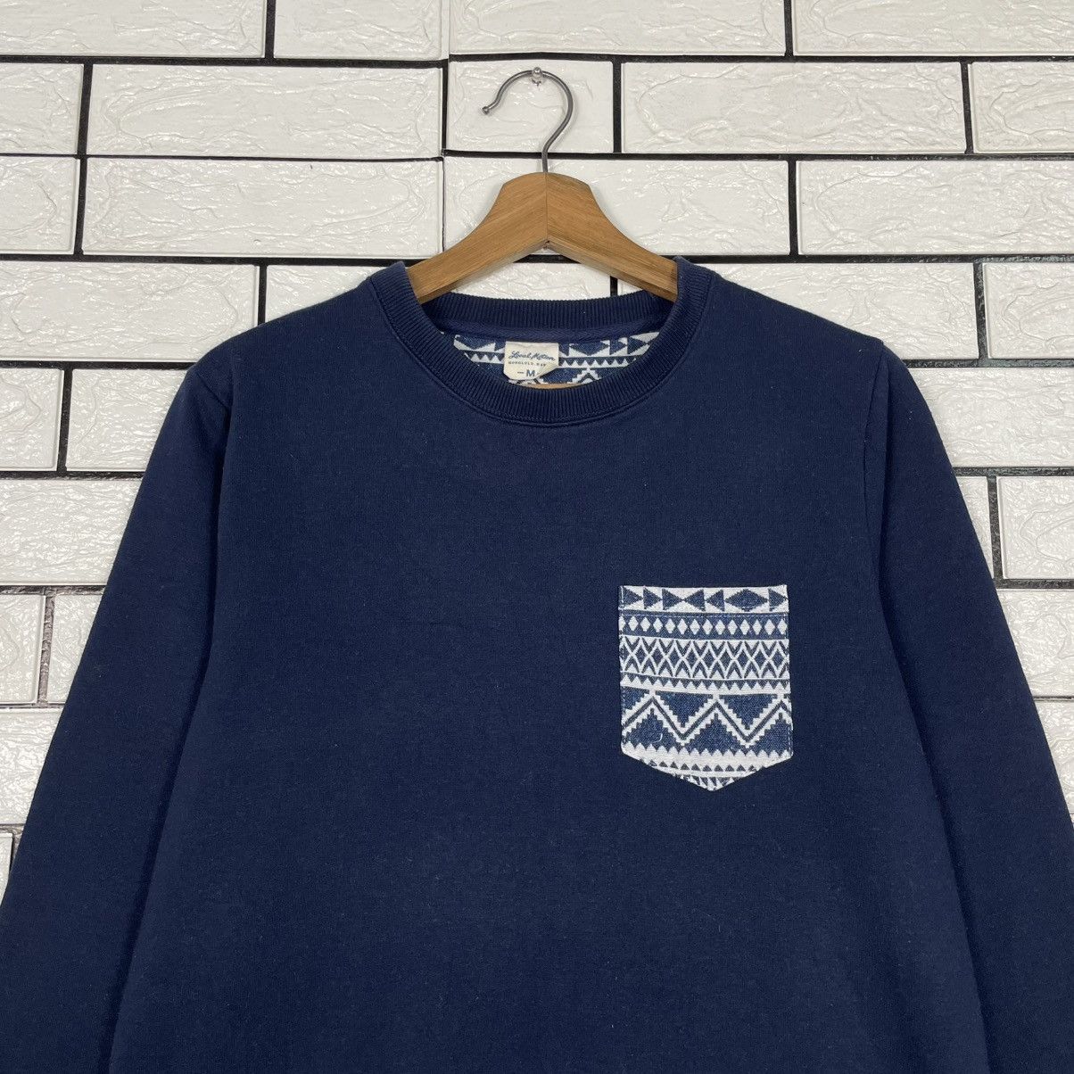 Japanese Brand Local Motion Hawaii Single Pocket Sweater Size US S / EU 44-46 / 1 - 2 Thumbnail