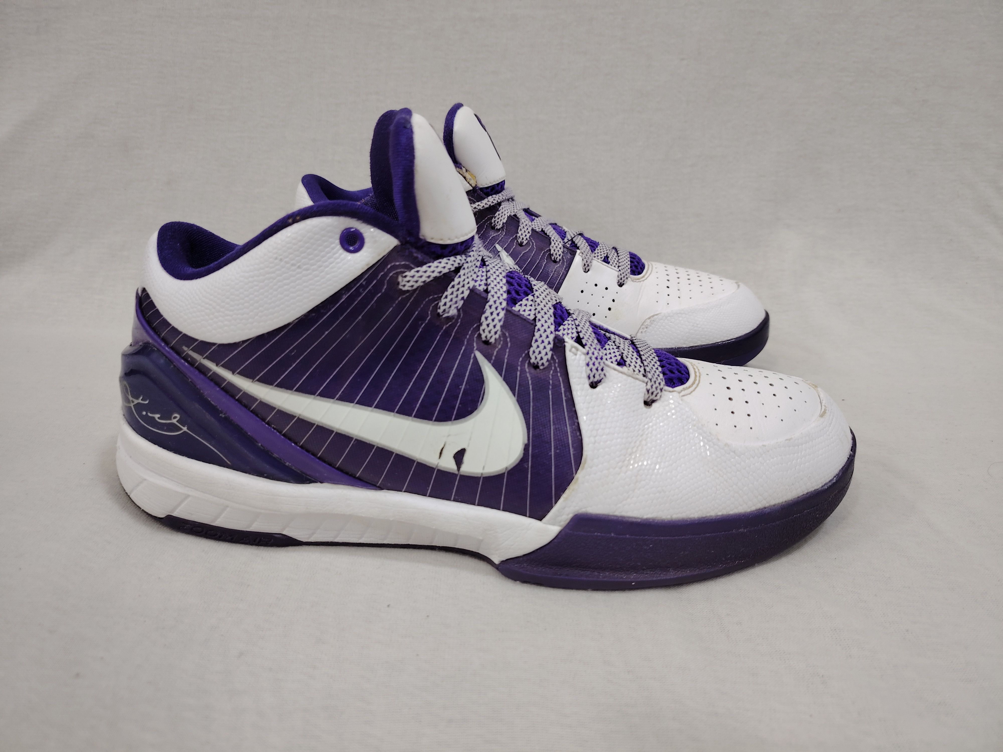 Nike NIKE ZOOM KOBE 4 TB "VARSITY PURPLE" 381947-118 Size 9.5 US Size US 9.5 / EU 42-43 - 3 Thumbnail