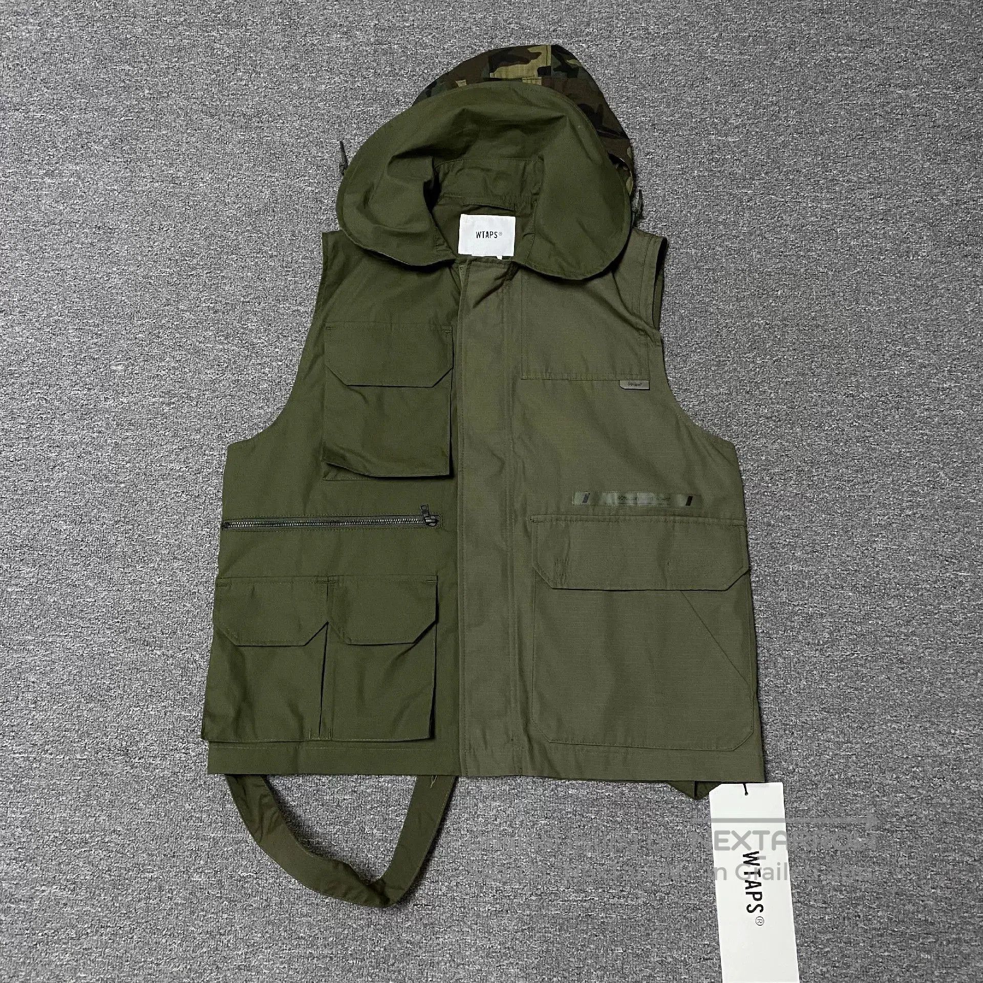 Wtaps WTAPS 21AW TRADER Vest with Hood. Size US S / EU 44-46 / 1 - 1 Thumbnail