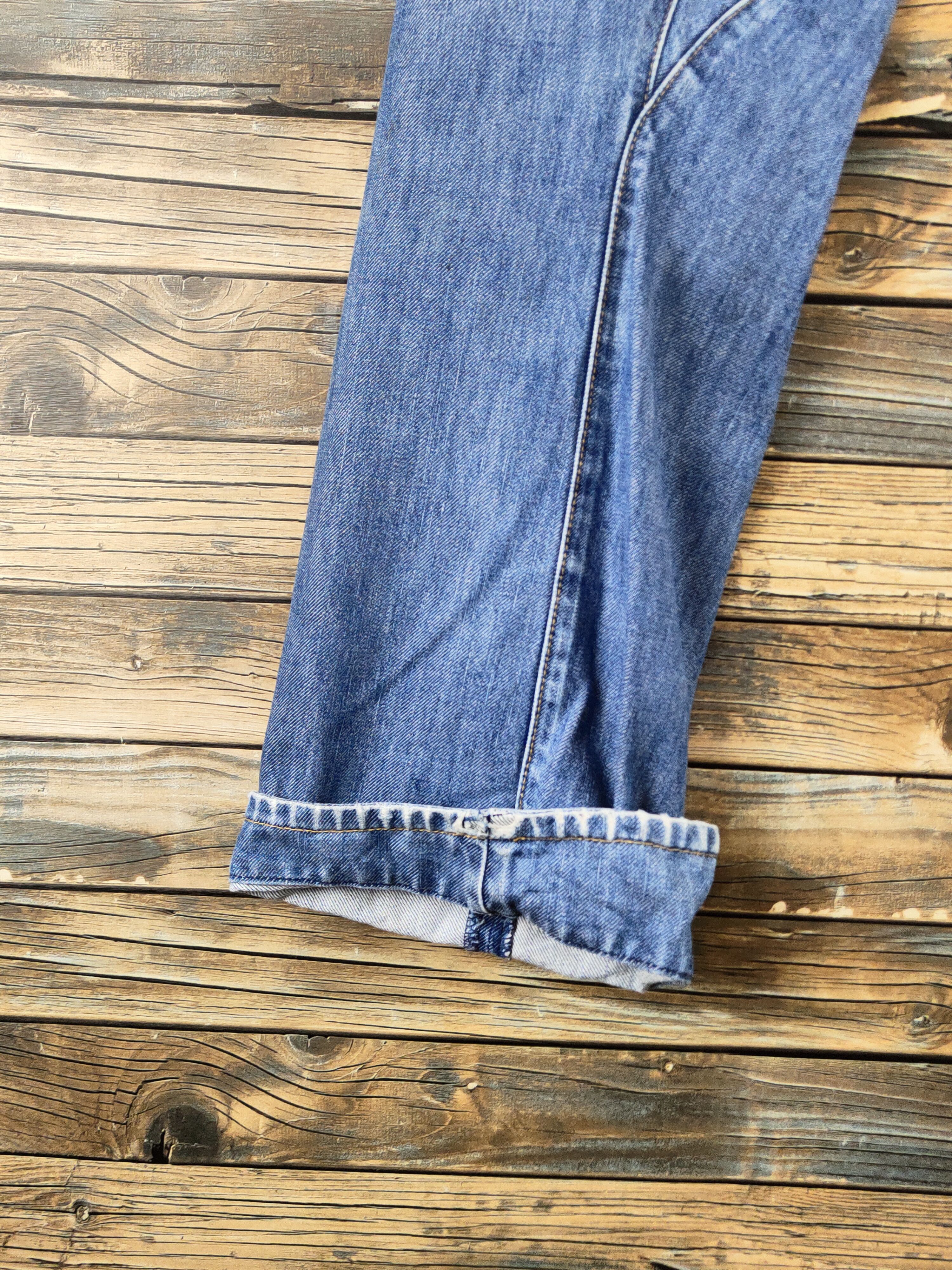 Levi's D Engineered Levi's Blue Distressed Ripped Jeans #S2920 Size US 30 / EU 46 - 9 Thumbnail