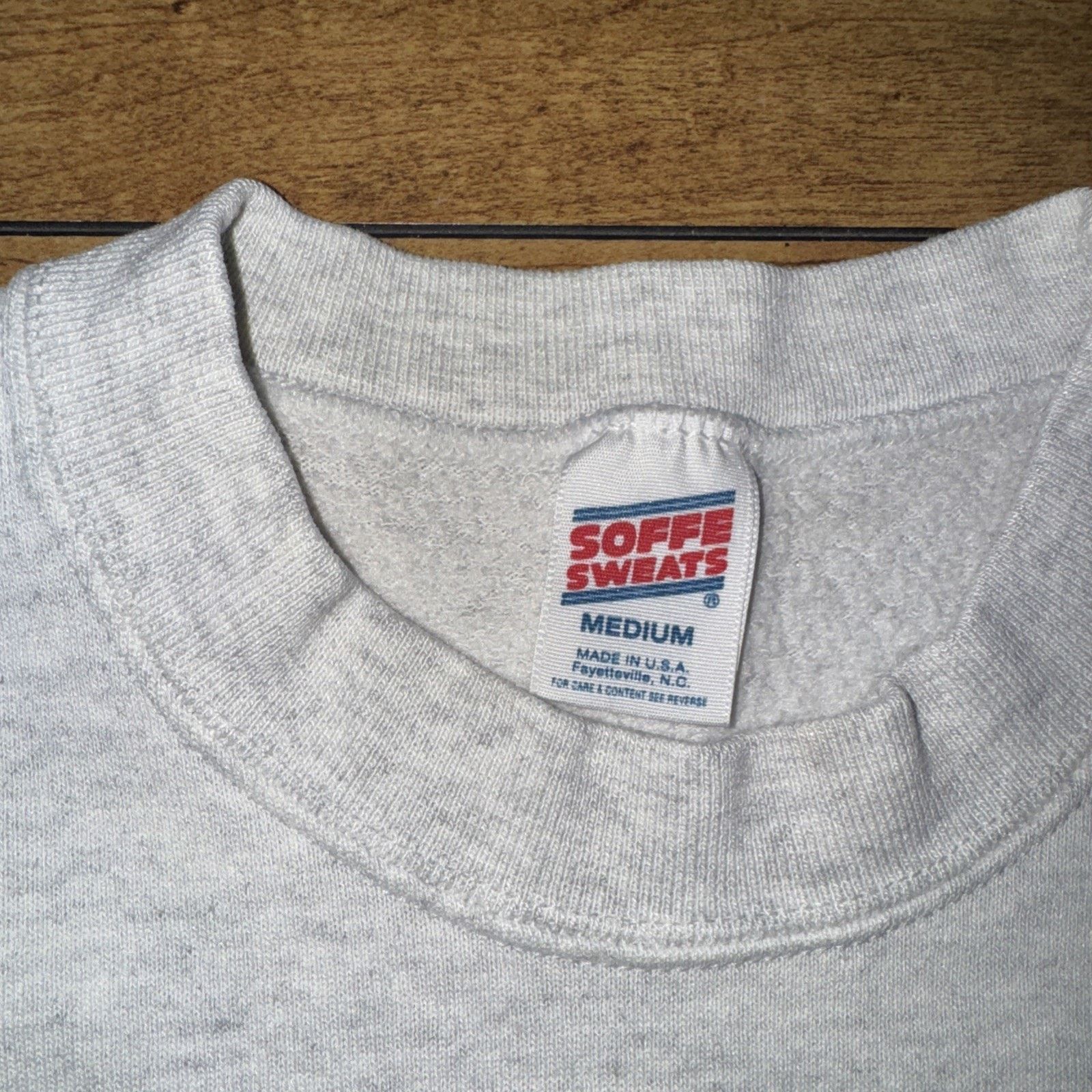 Vintage Vintage Soffe US Navy Crewneck Sweater Greg Medium 21x24 Size US M / EU 48-50 / 2 - 3 Thumbnail