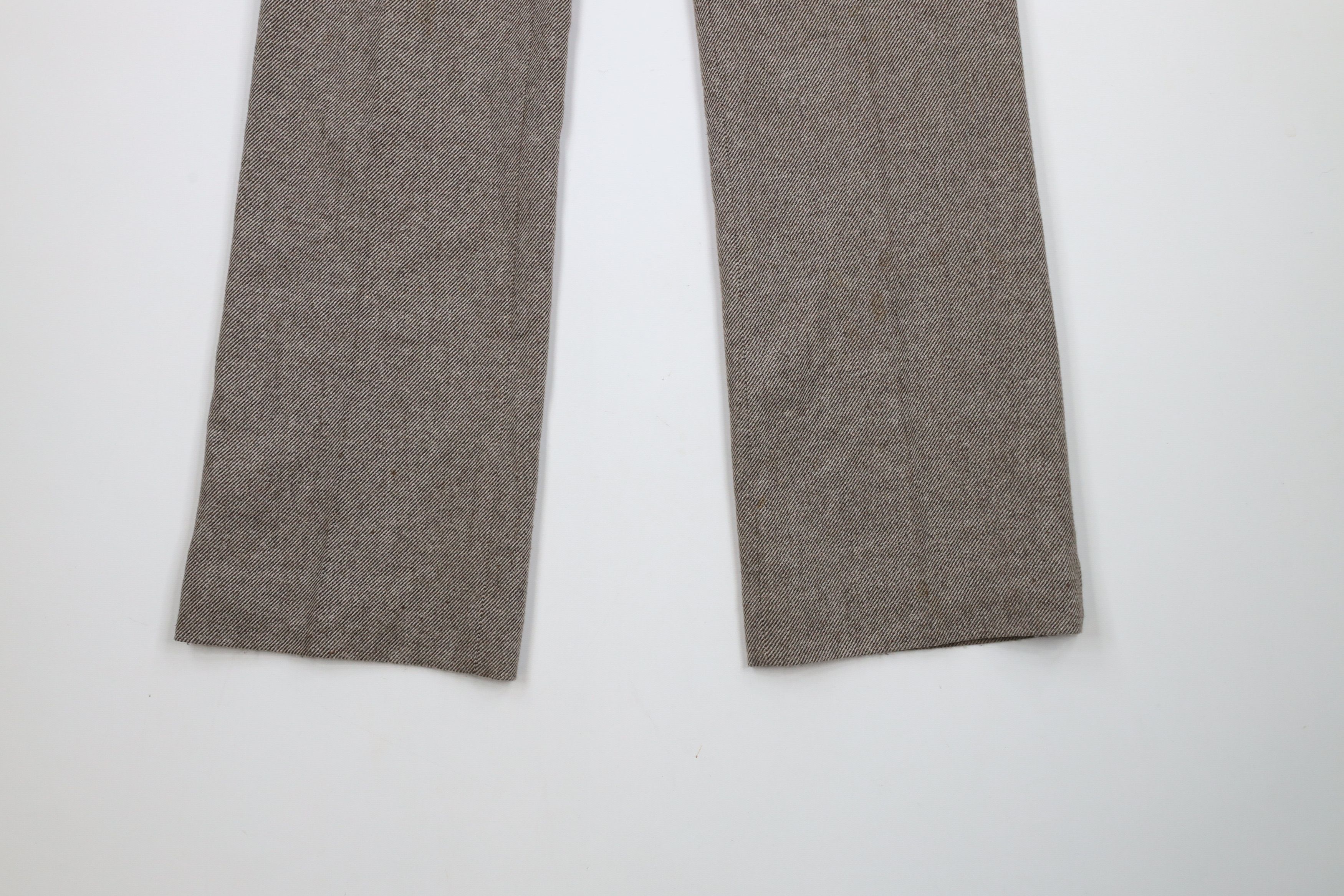 Banana Republic × Vintage Vintage Y2K Banana Republic Wool Blend Wide Leg Chino Pants Size 26" / US 2 / IT 38 - 4 Thumbnail