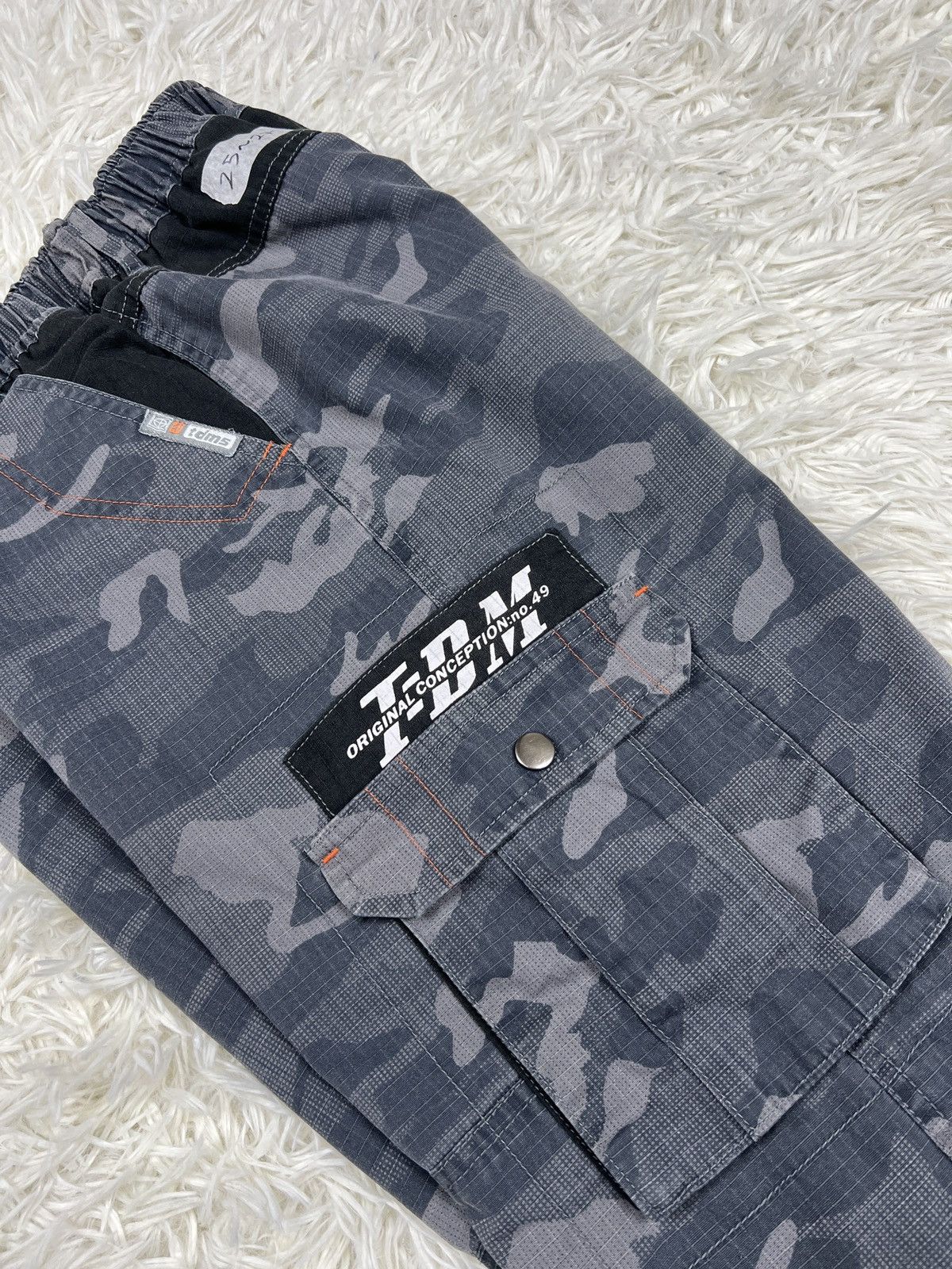 Japanese Brand TD Mania 3q Cargo Pants Size US 26 / EU 42 - 8 Thumbnail