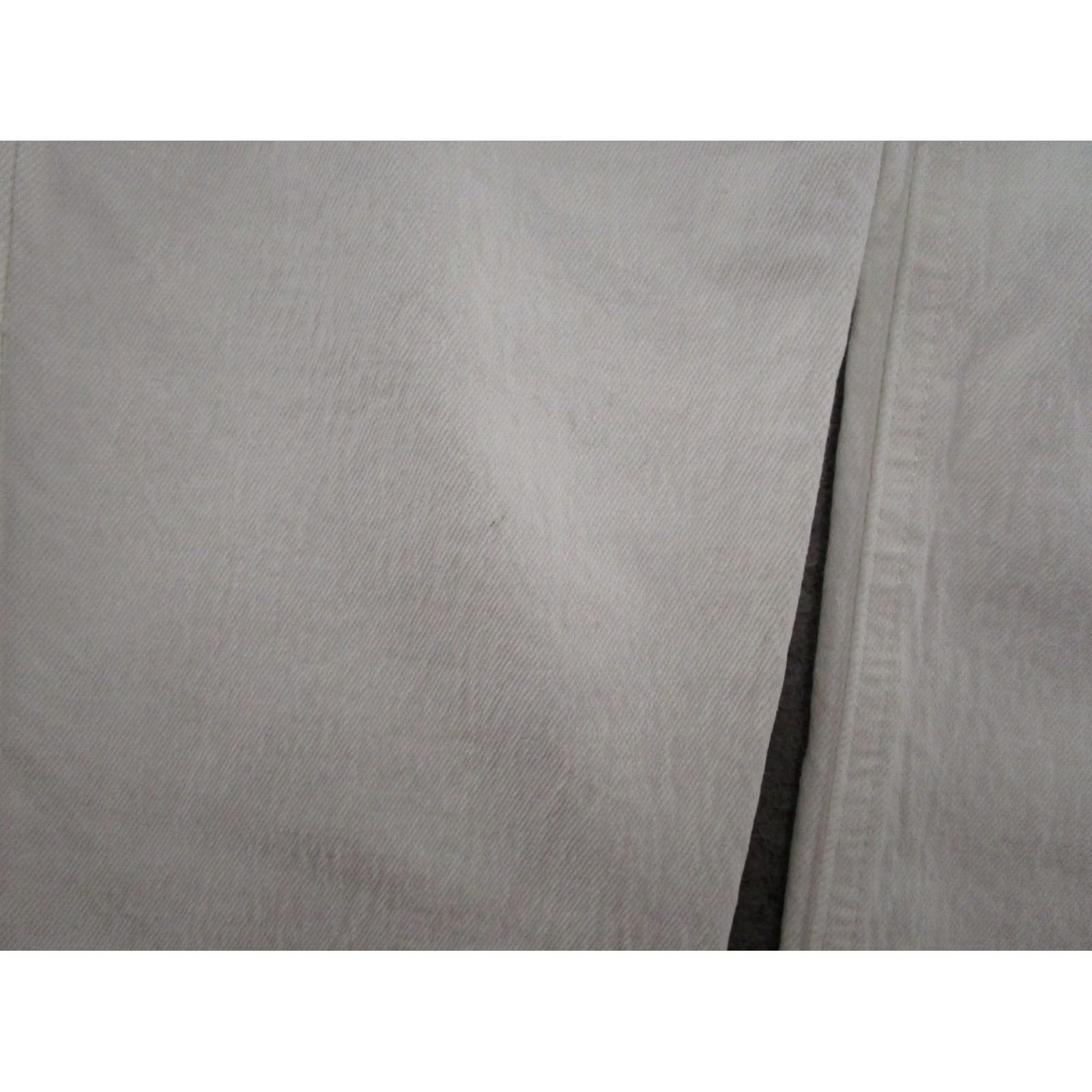 Gap VINTAGE Gap Jeans White Denim Straight 8R 29 Distressed 5-Pocket Women Size 30" / US 8 / IT 44 - 3 Thumbnail
