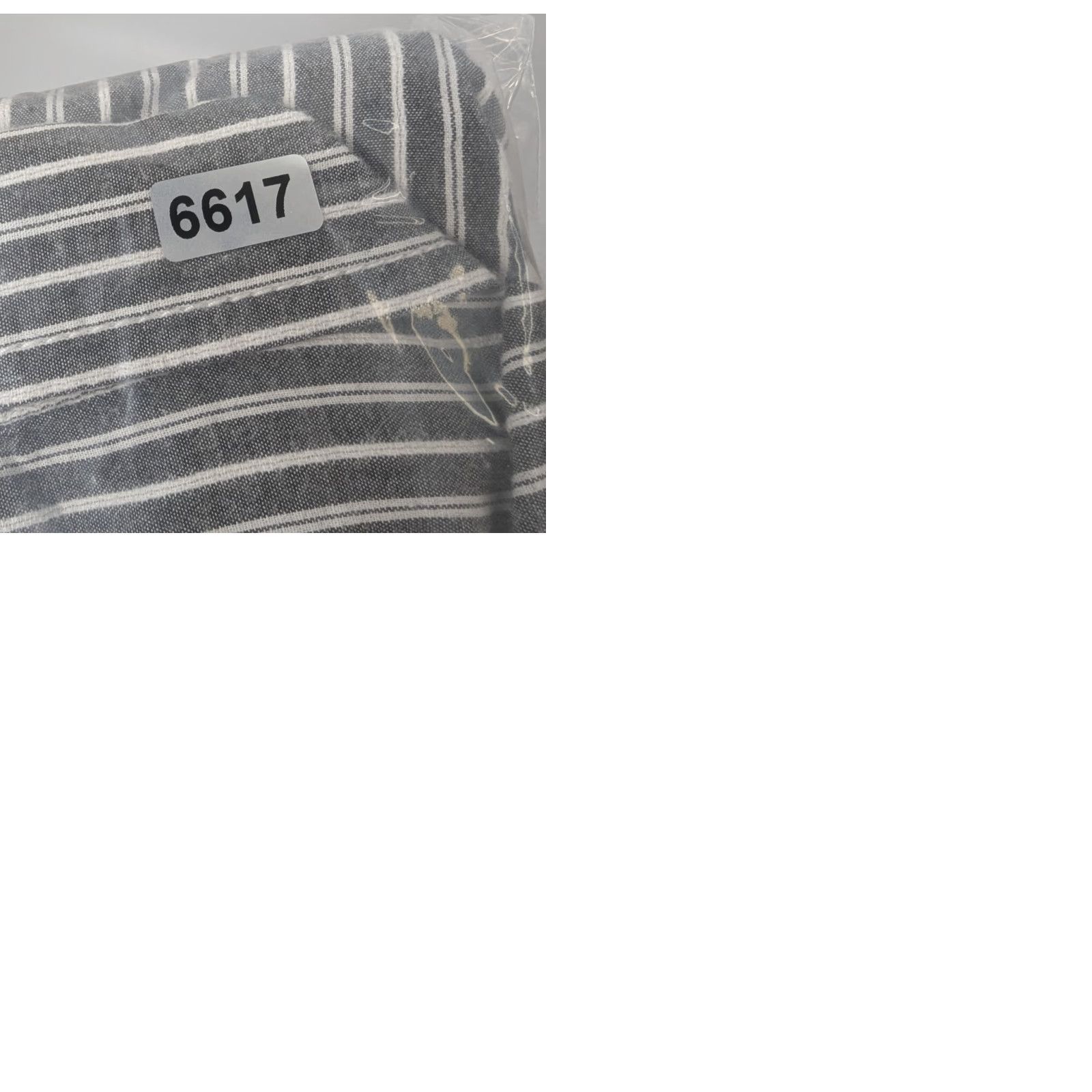 BKE BKE Gray White Stripe Slim Fit Pearl Snap Western Long Sleeve Shirt Size 2XL Men Size US XXL / EU 58 / 5 - 9 Thumbnail
