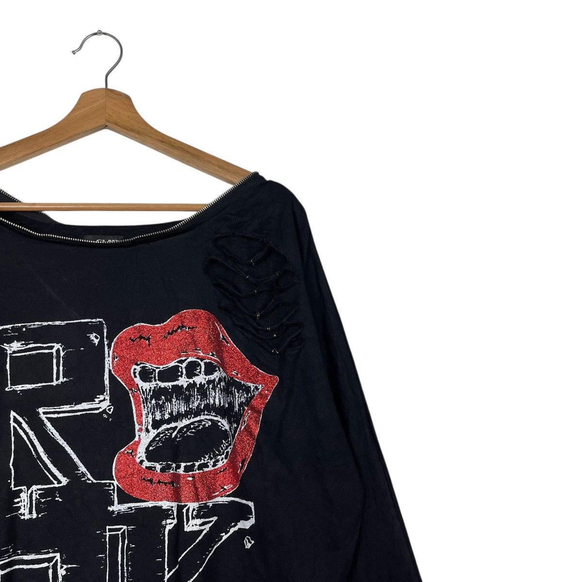 Hysteric Glamour GLAD NEWS INSPIRED HYSTERIC GLAMOUR LONGSLEEVE WITH JUMPER Size M / US 6-8 / IT 42-44 - 5 Thumbnail