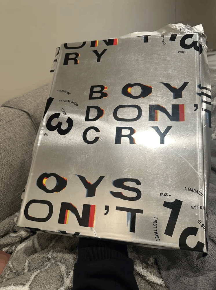 Vintage Frank Ocean Boys Don’t Cry Unopened Helmet Cover Size ONE SIZE - 2 Thumbnail